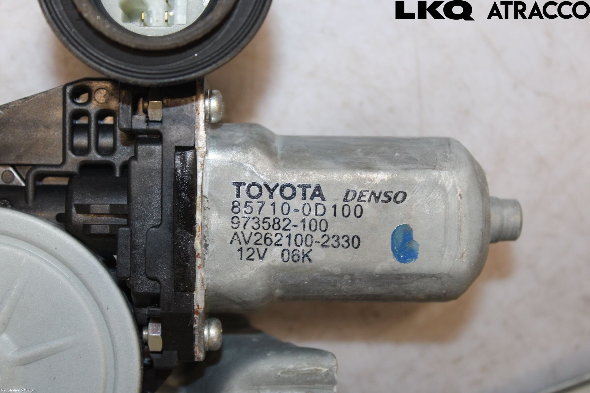 Toyota AURIS 07-09 Vindusheis El Komp
