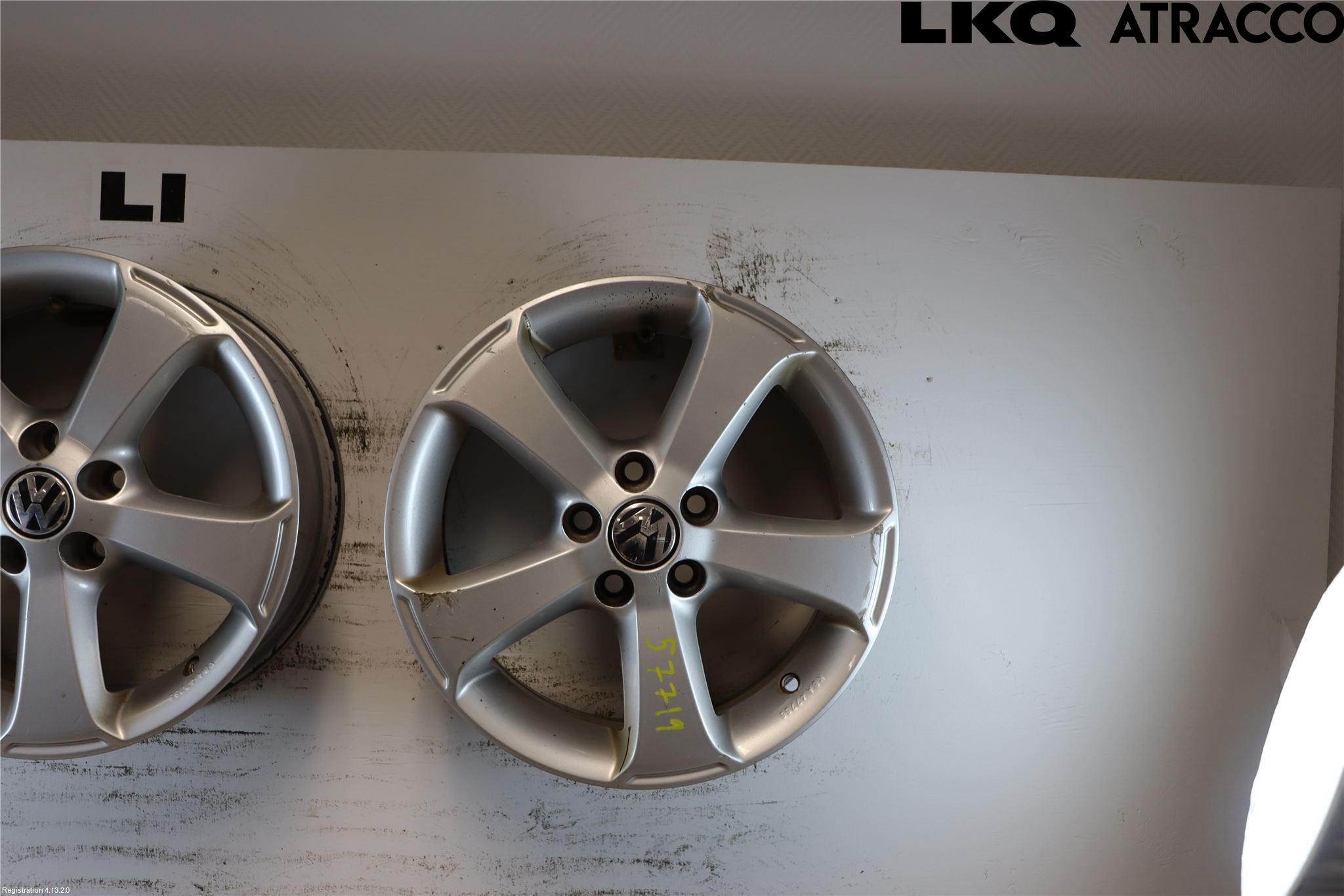Skoda FABIA 07-14 Felg Aluminium Sett 4Stk