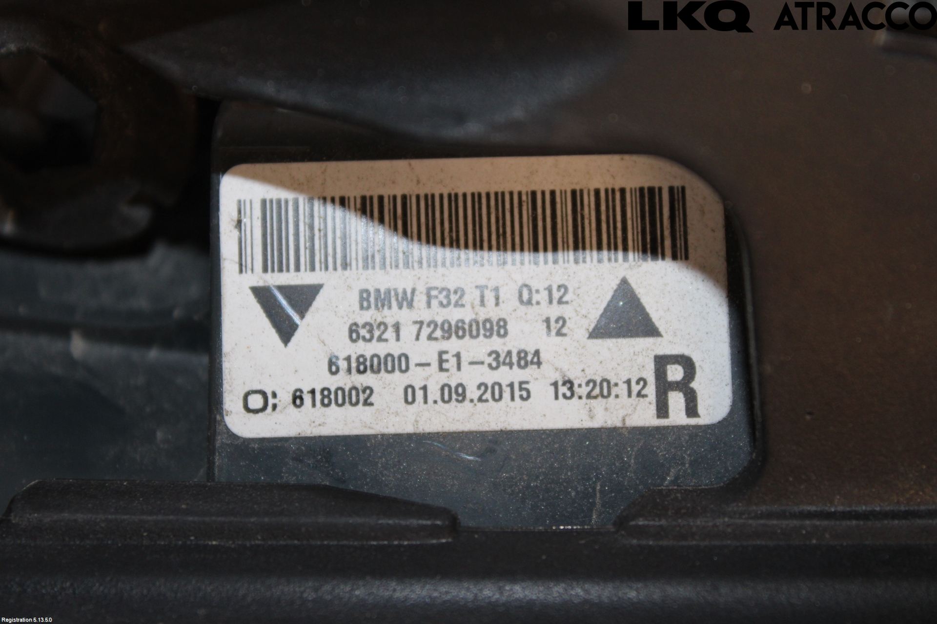 BMW 4 F32/F33/F82/F83 13-20 Baklykt Høyre