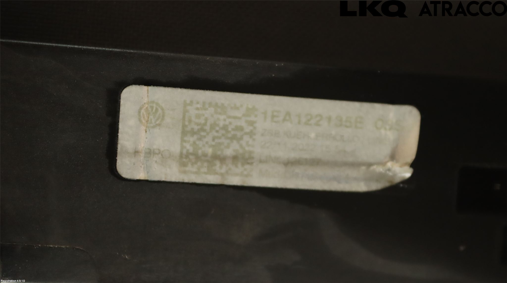 Volkswagen VW ID.4 21- Luftstyring Front