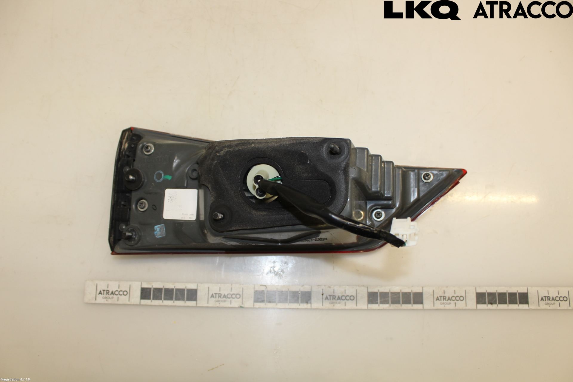Lexus IS 250/350 14-20 Baklykt Høyre  På Luke(Indre)