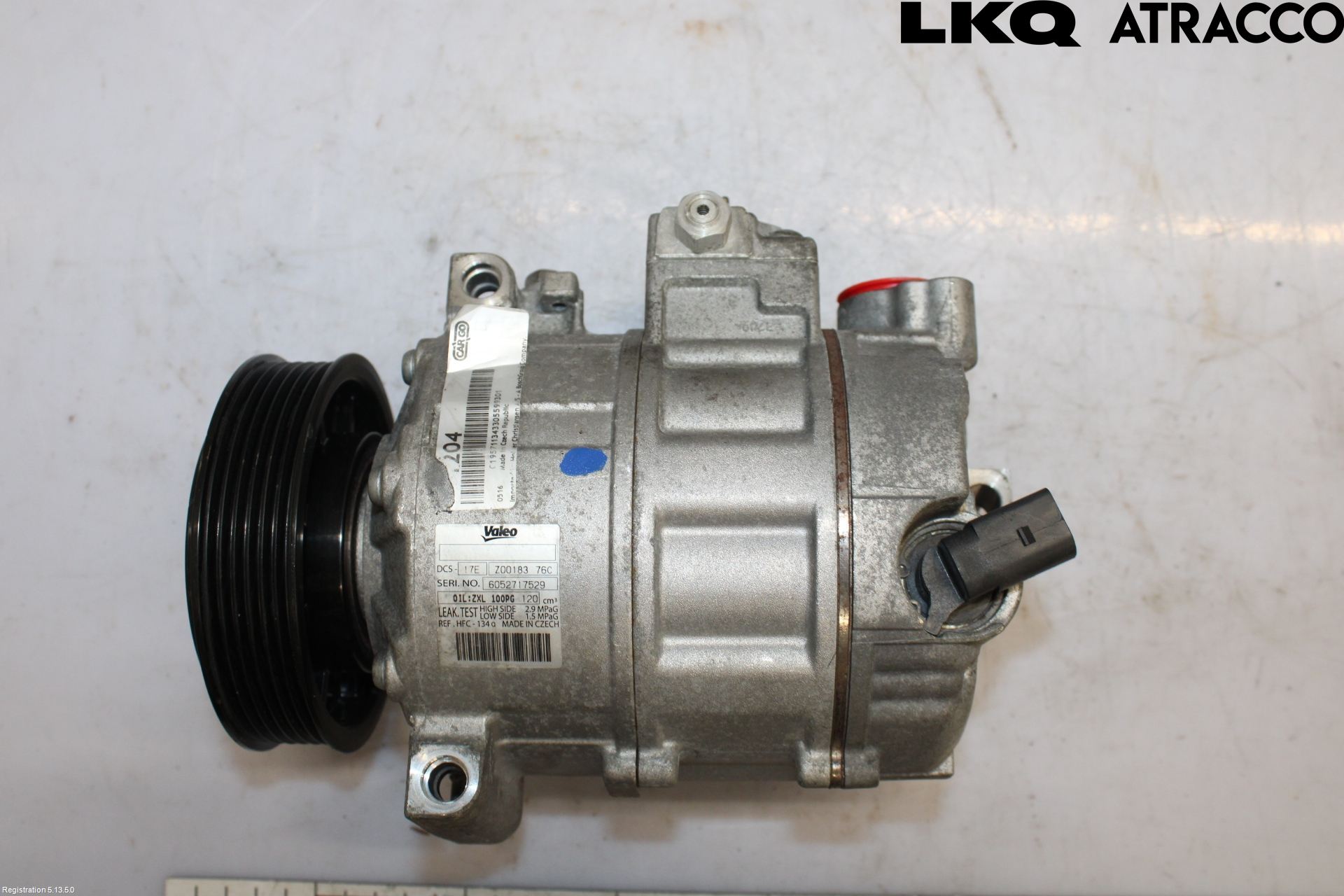 Volkswagen VW TIGUAN 07-16 Varme Ac Kompressor