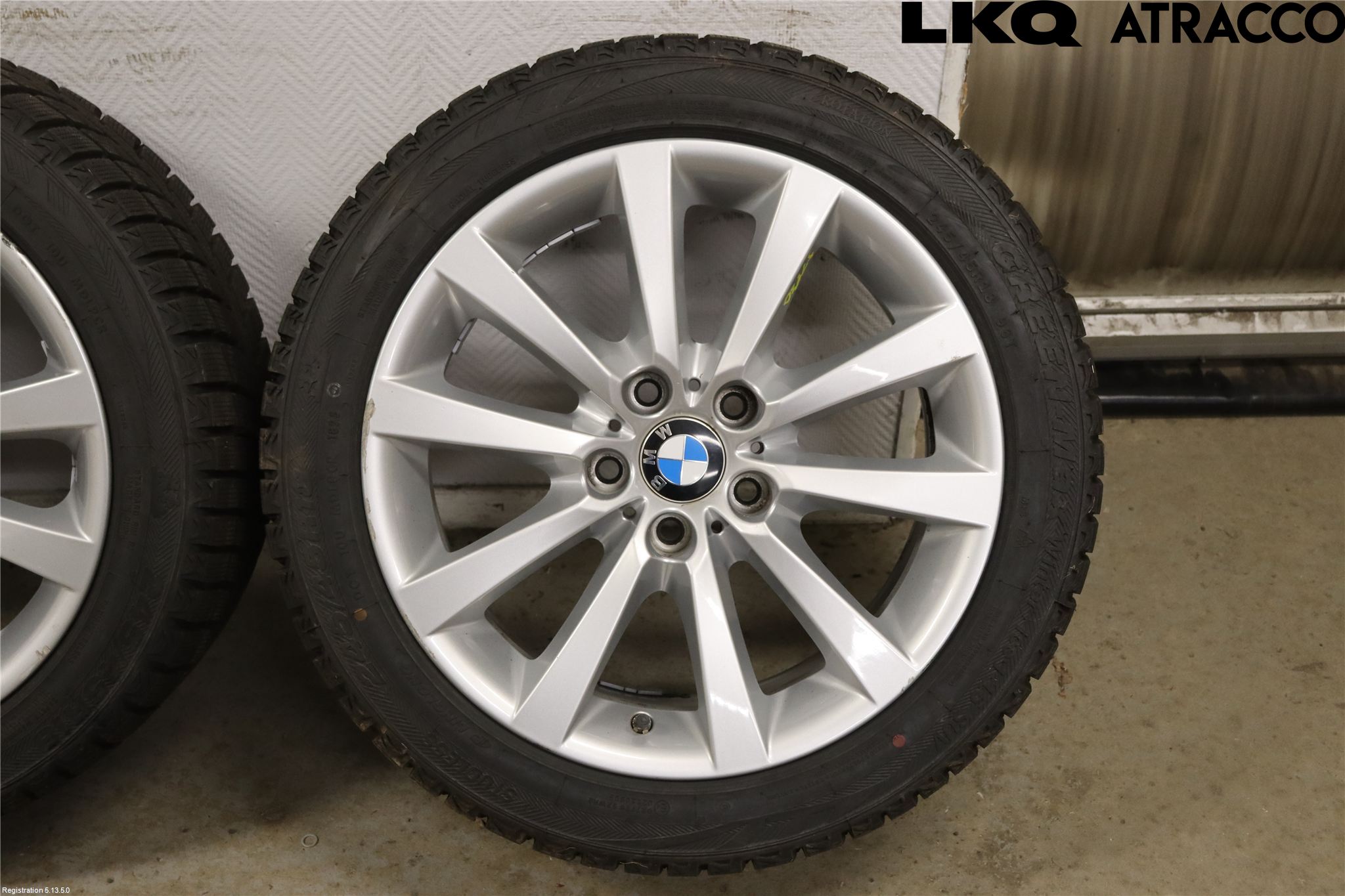 BMW 5 F10/F11/F18 09-17 Dekk Vinter På Alu Felg 4Stk