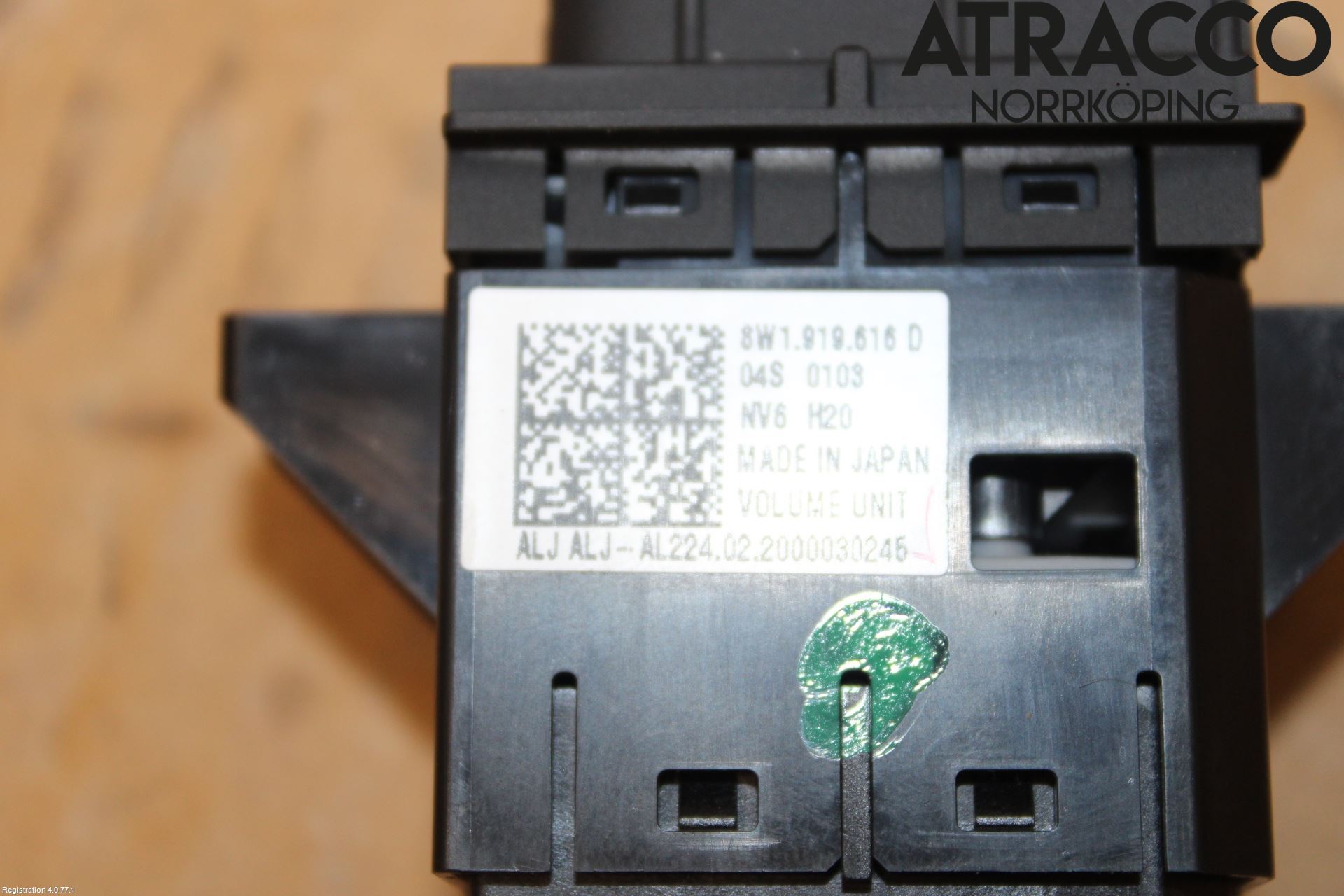 Audi A5 17- Bryter Fader Høytalere