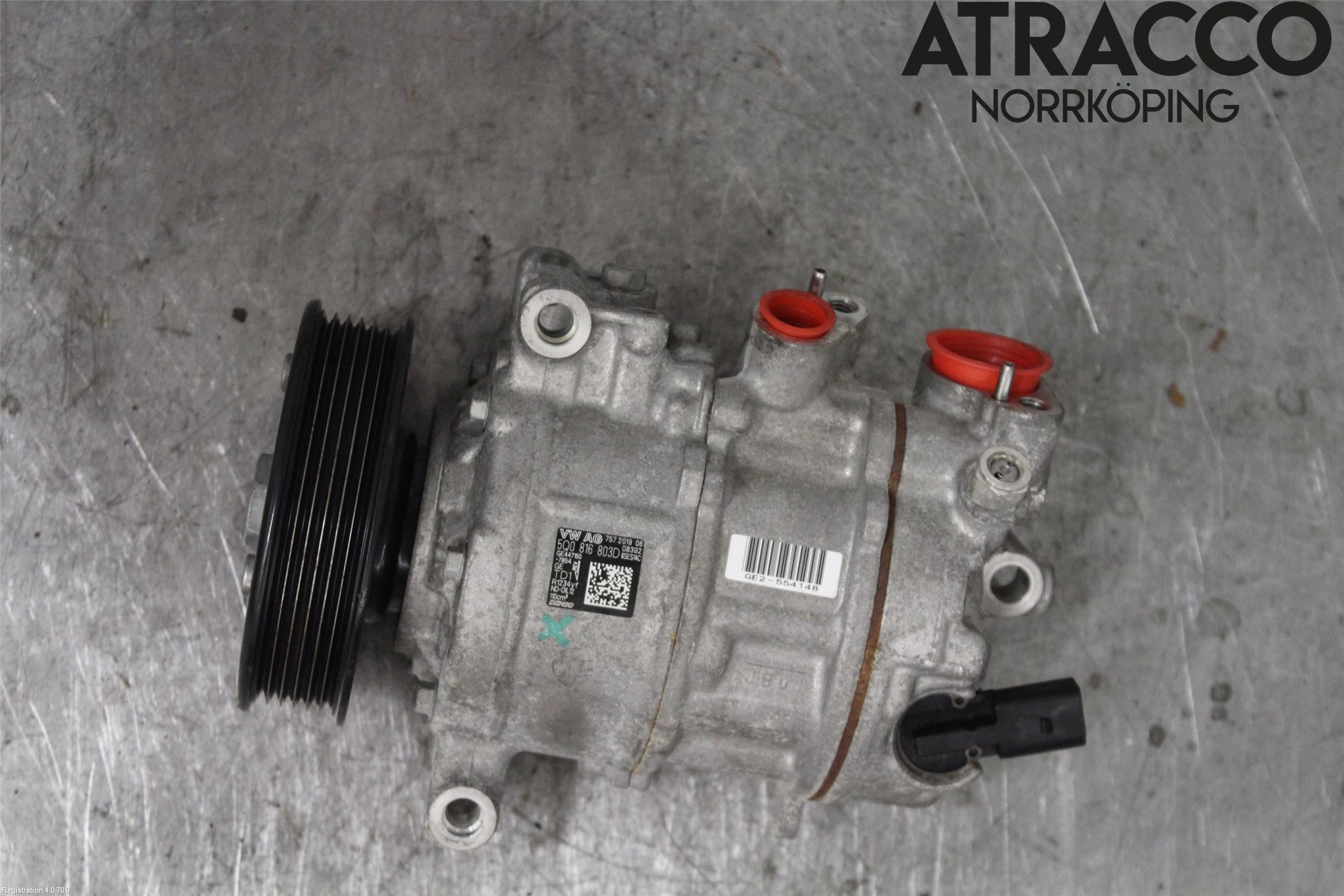 Volkswagen VW TIGUAN 16-24 Varme Ac Kompressor