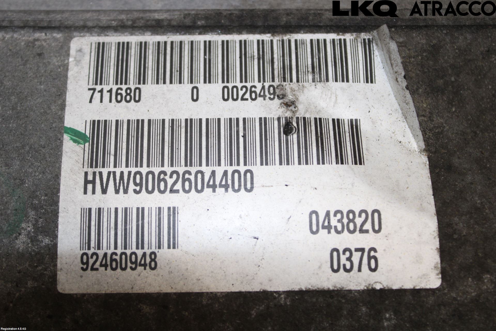 Volkswagen VW CRAFTER 06-16 Gearkasse 6 Trinn