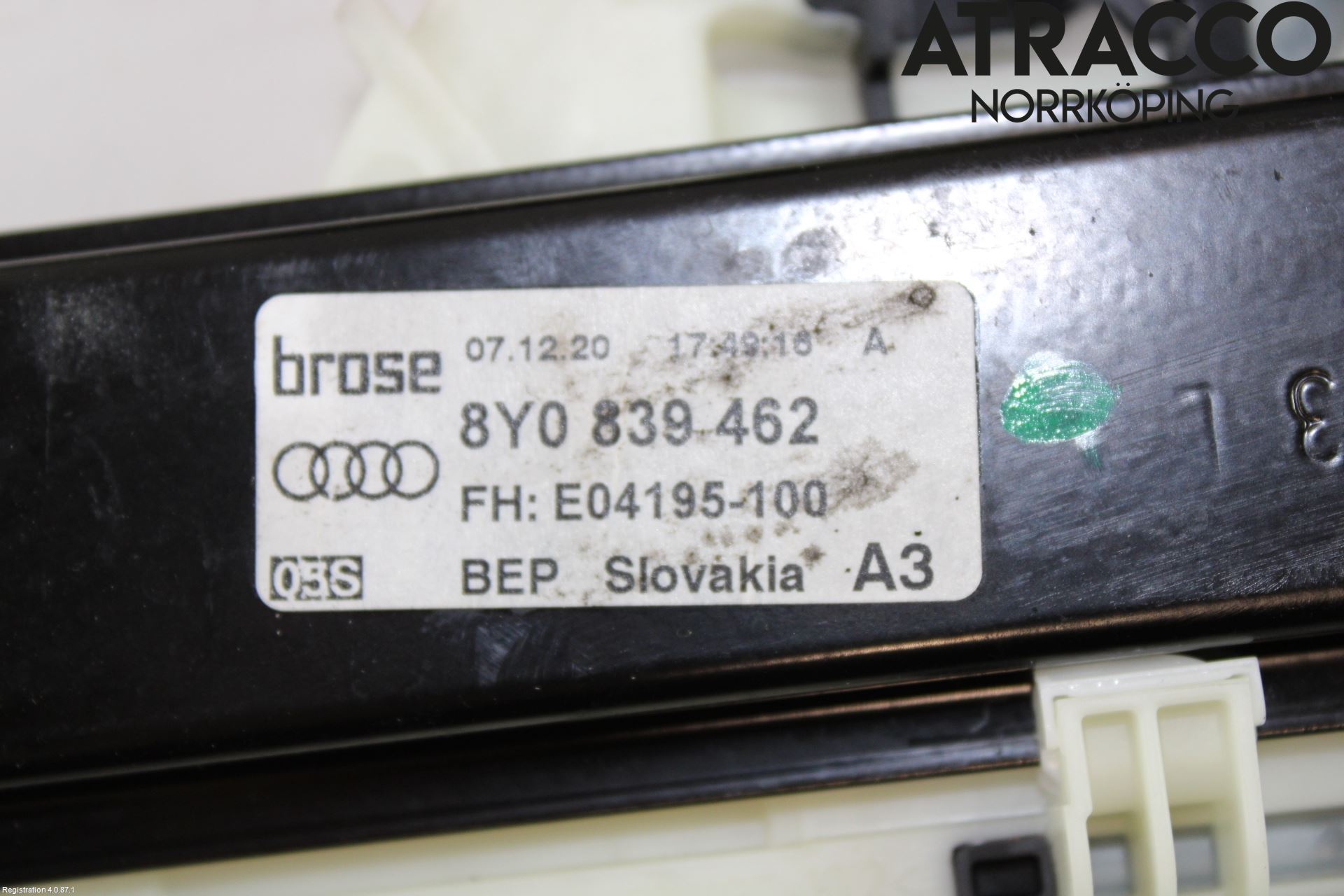 Audi A3/S3 8Y 21- Vindusheis El Komp