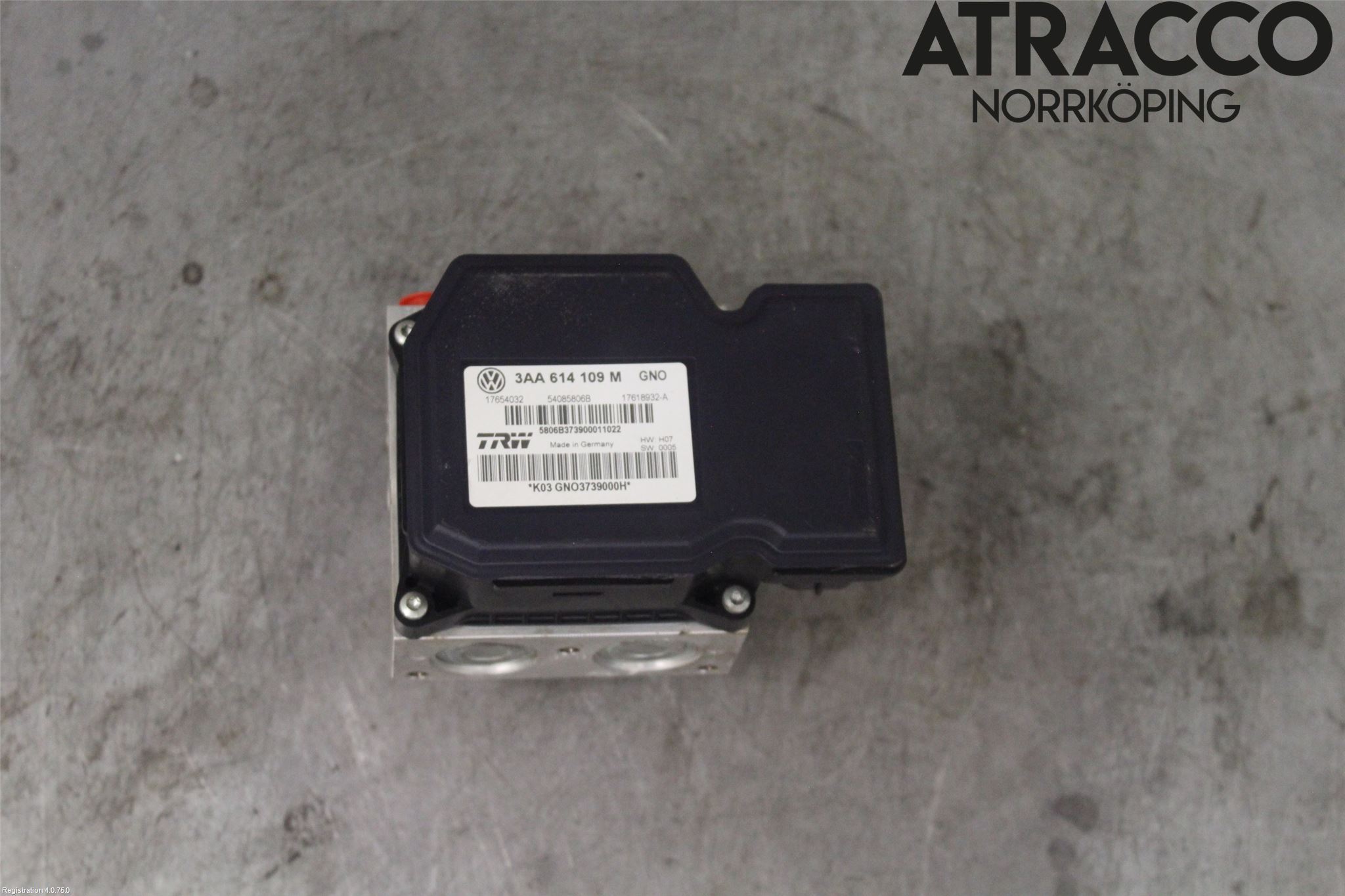 Volkswagen VW PASSAT 11-14 Abs Hydraulikkaggregat