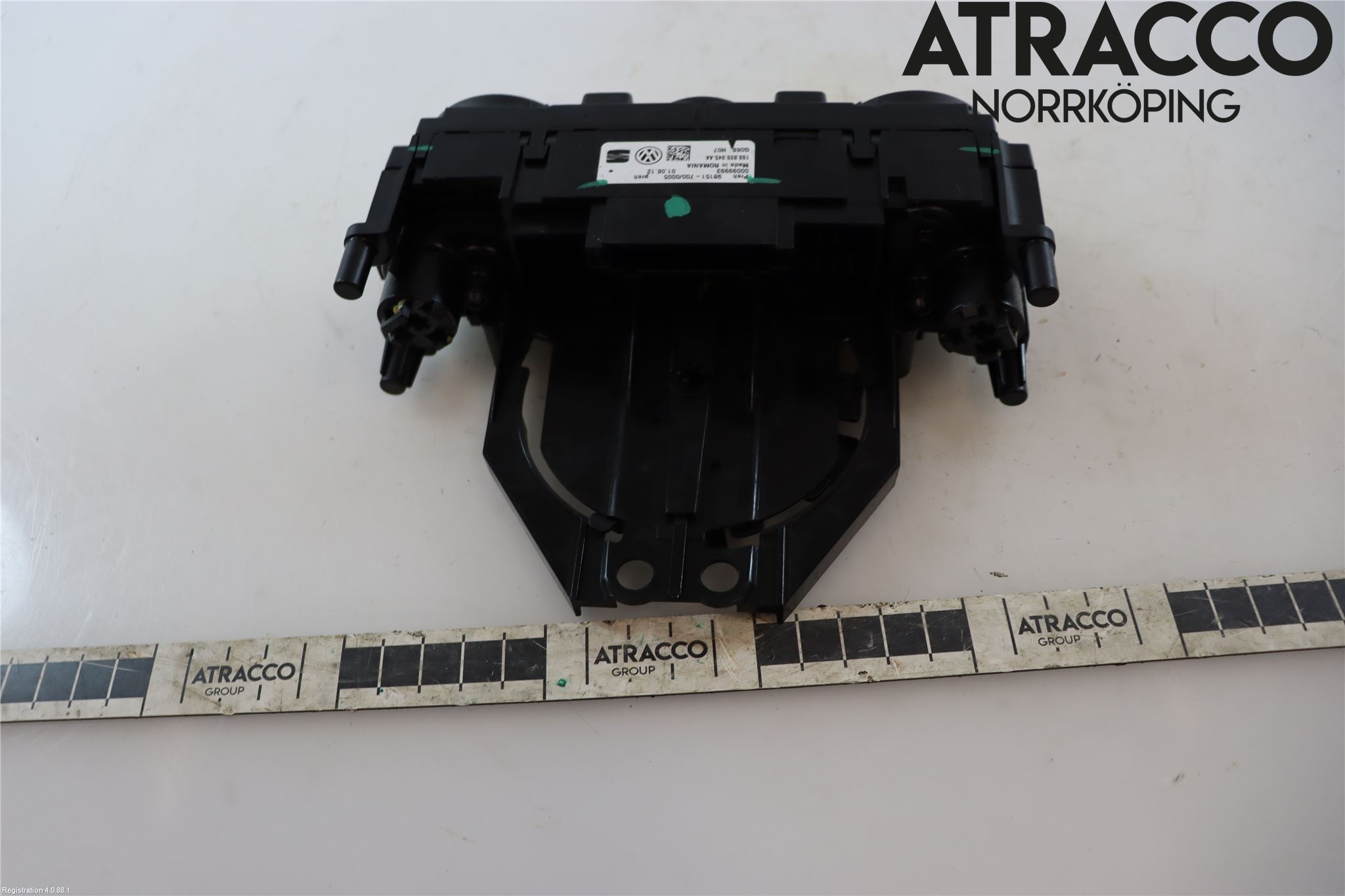 Volkswagen VW UP! / E-UP! Varmeapparat Panel(Regulering)