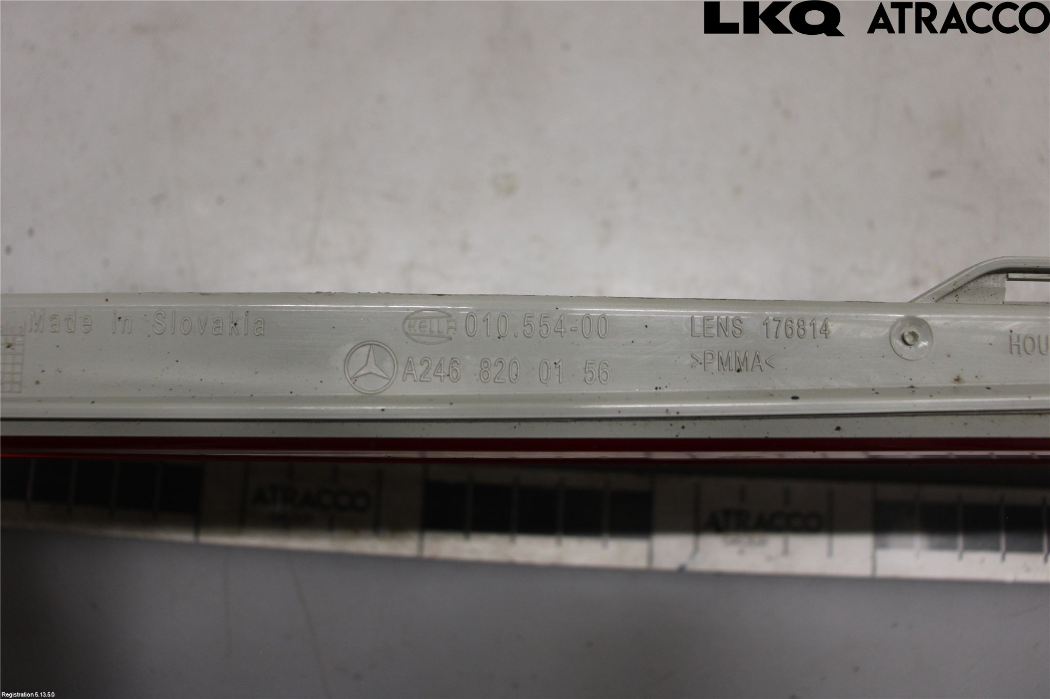 Mercedes-Benz MB B-KLASS (W246/W242) 12-19 Bremselys Bakrute