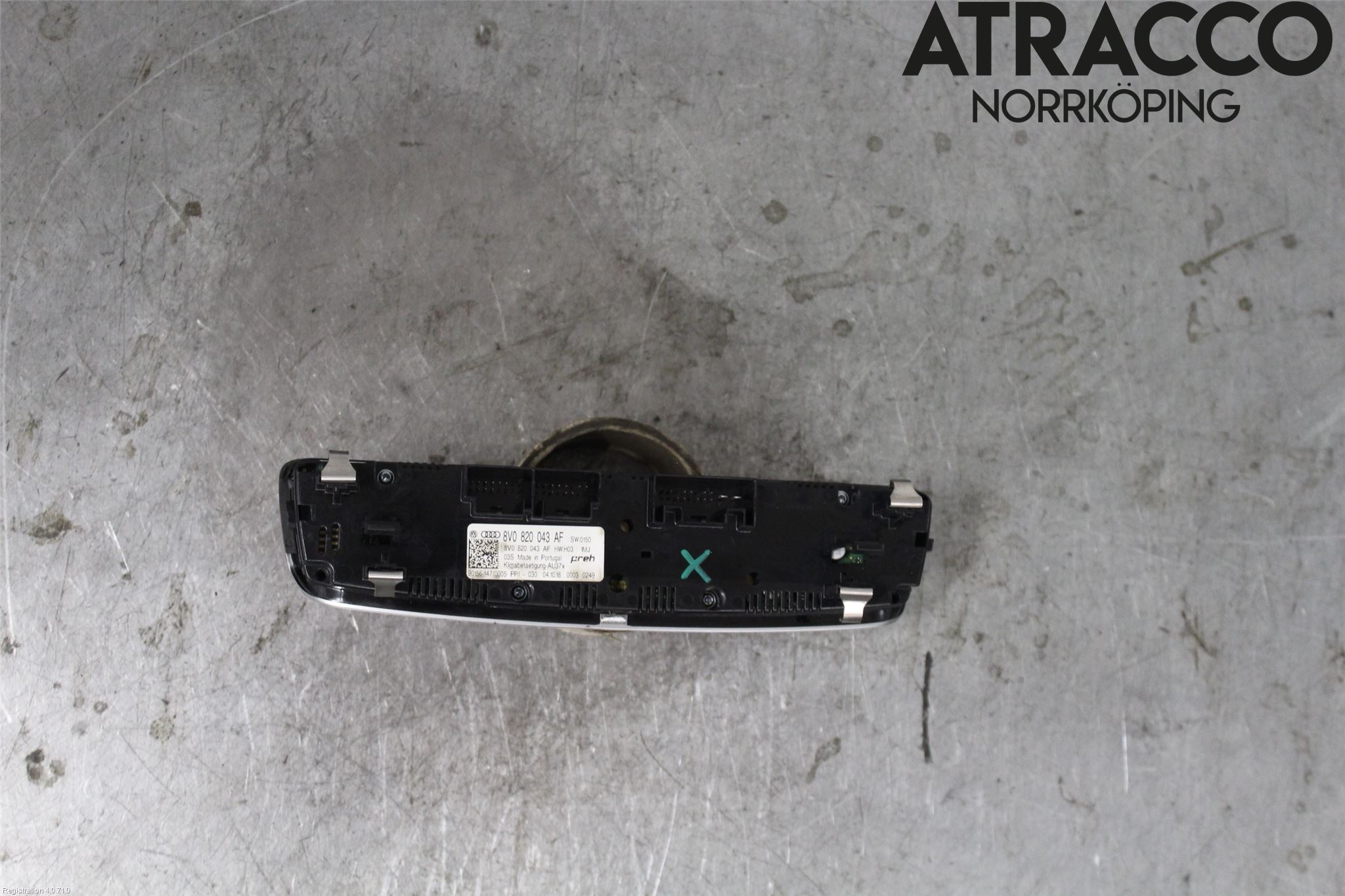 Audi A3/S3 8V 13-20 Varmeapparat Panel(Regulering)