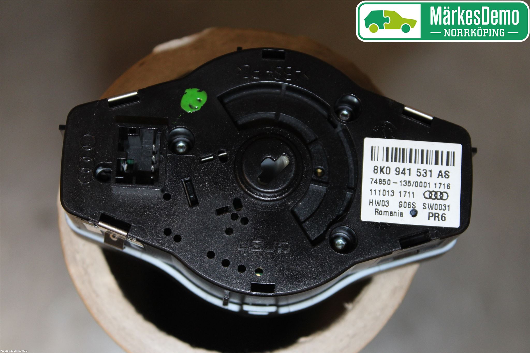 Audi A4 12-15 Bryter Hovedlys