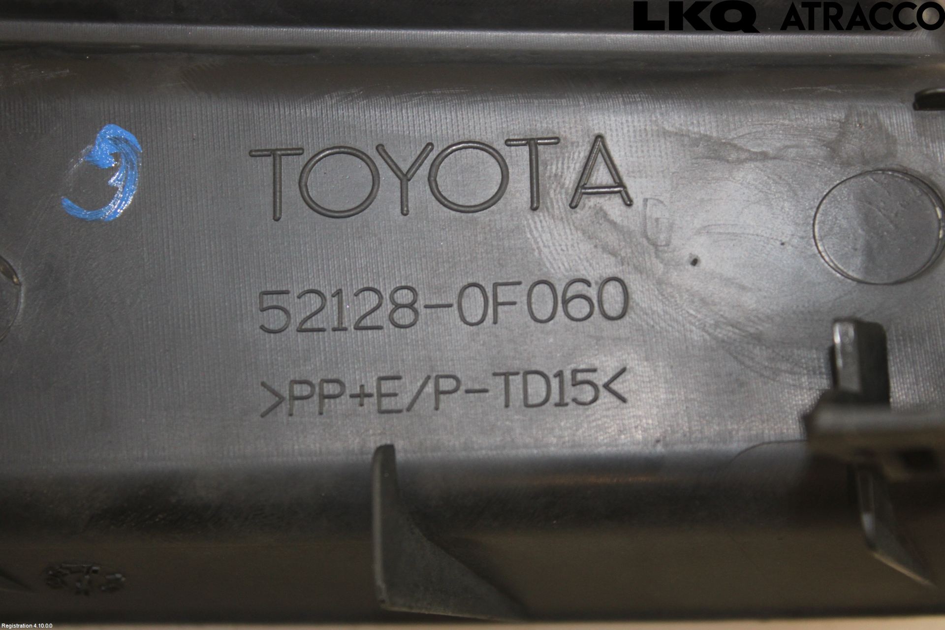 Toyota COROLLA VERSO 04-07 Frontlykt Kurve-Tåkelys Ramme