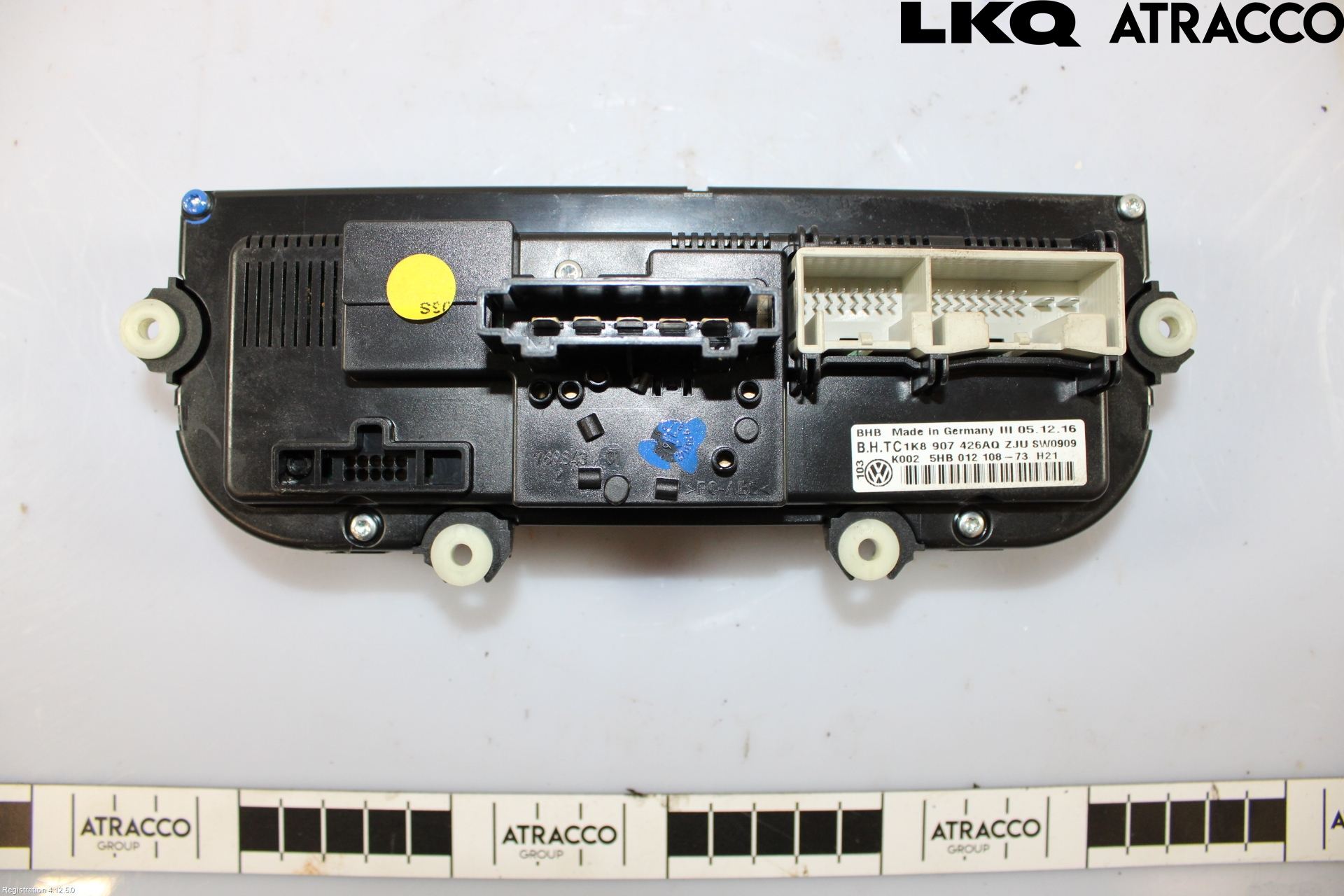 Volkswagen VW CADDY 16-20 Varmeapparat Panel(Regulering)