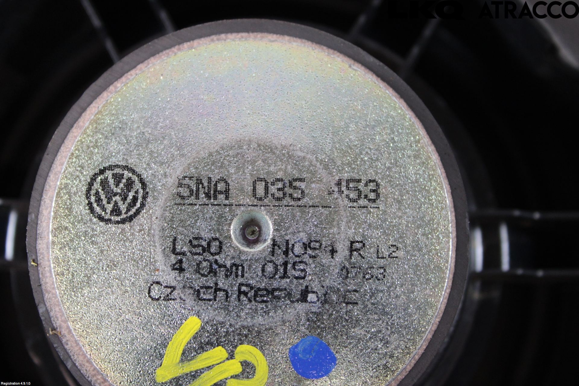 Volkswagen VW TIGUAN 16-24 Innr Høyttaler