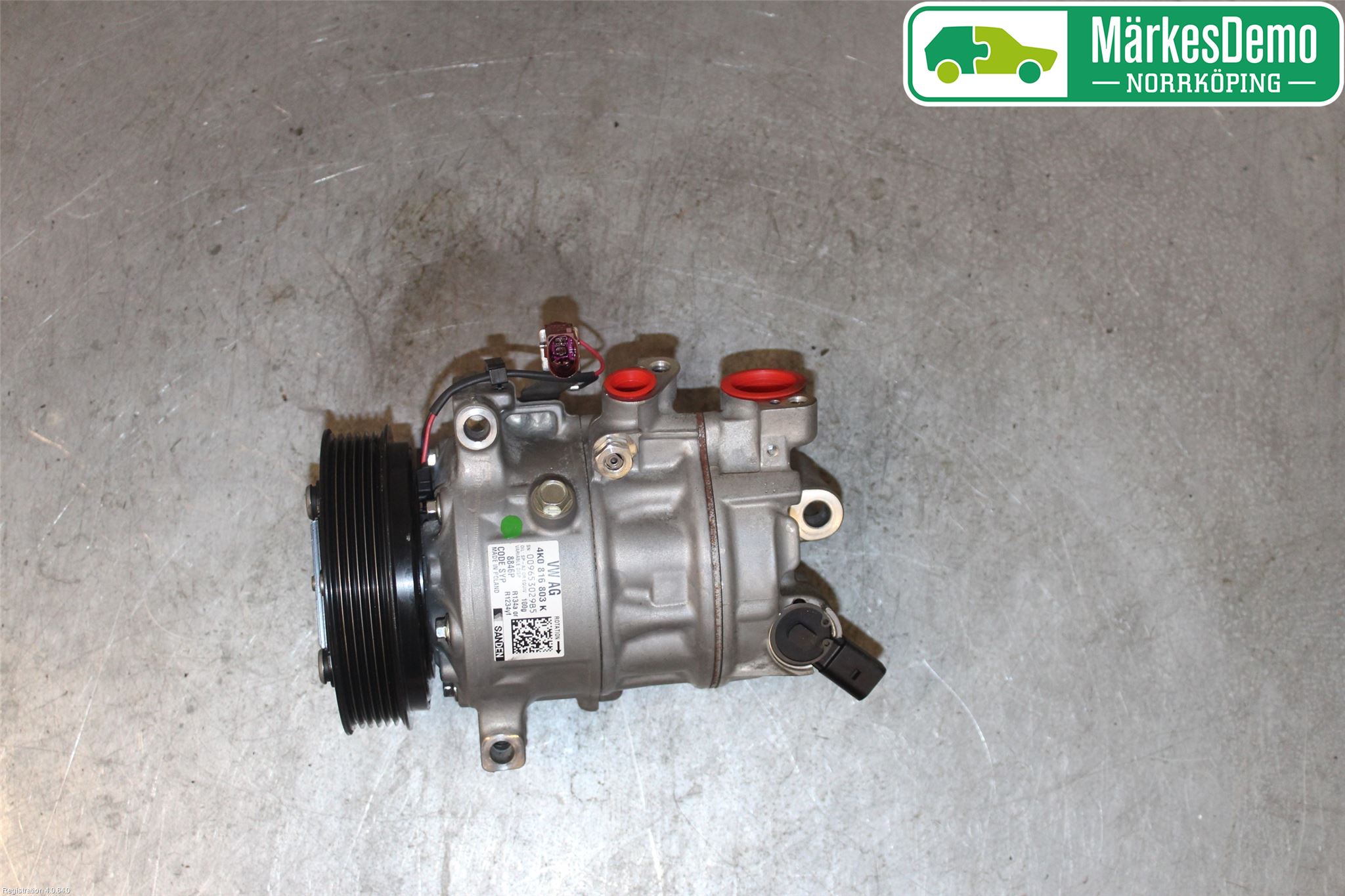 Audi A6 F2/C8 19- Varme Ac Kompressor