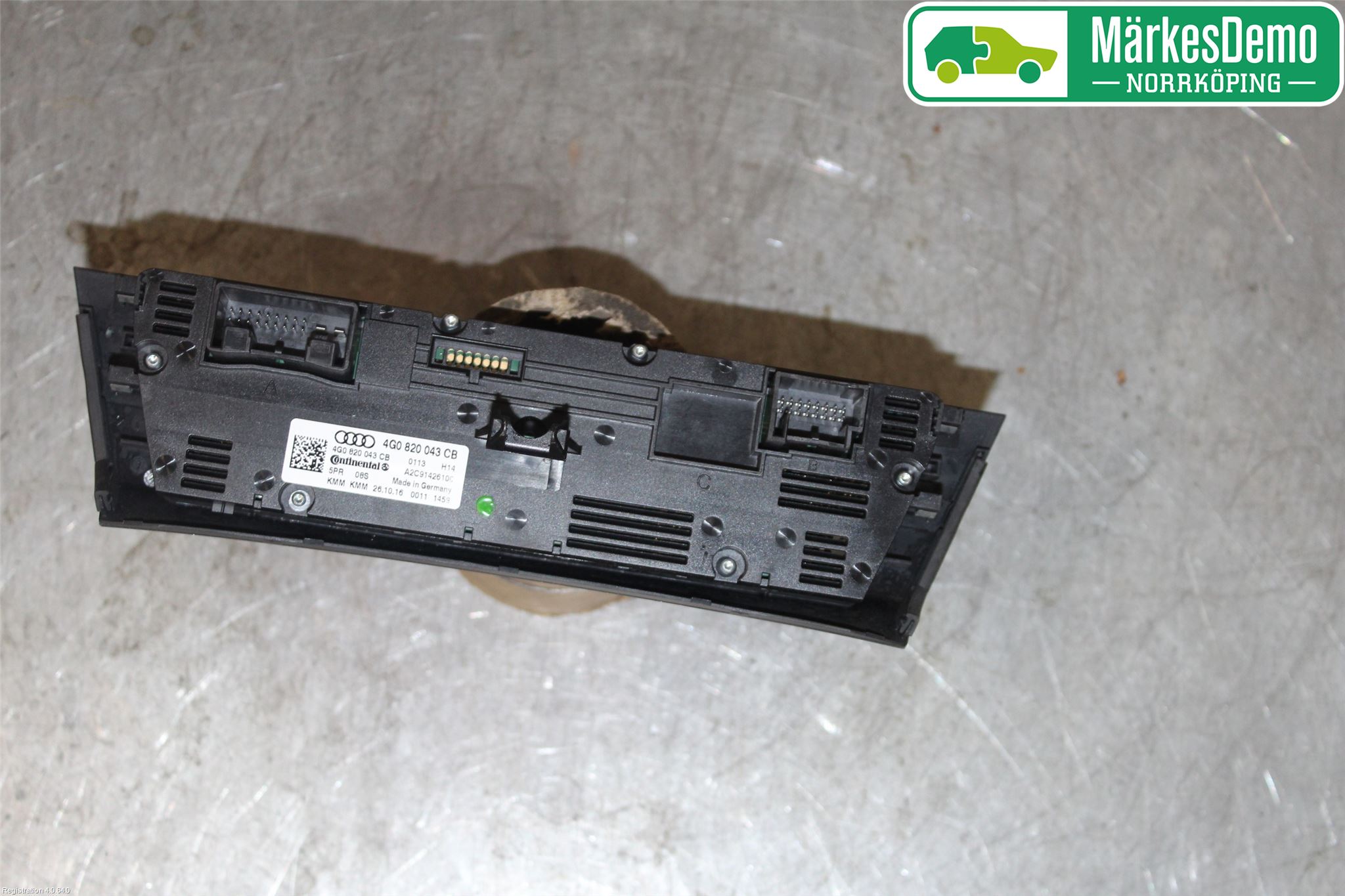 Audi A6/S6 4G 11-18 Varmeapparat Panel(Regulering)