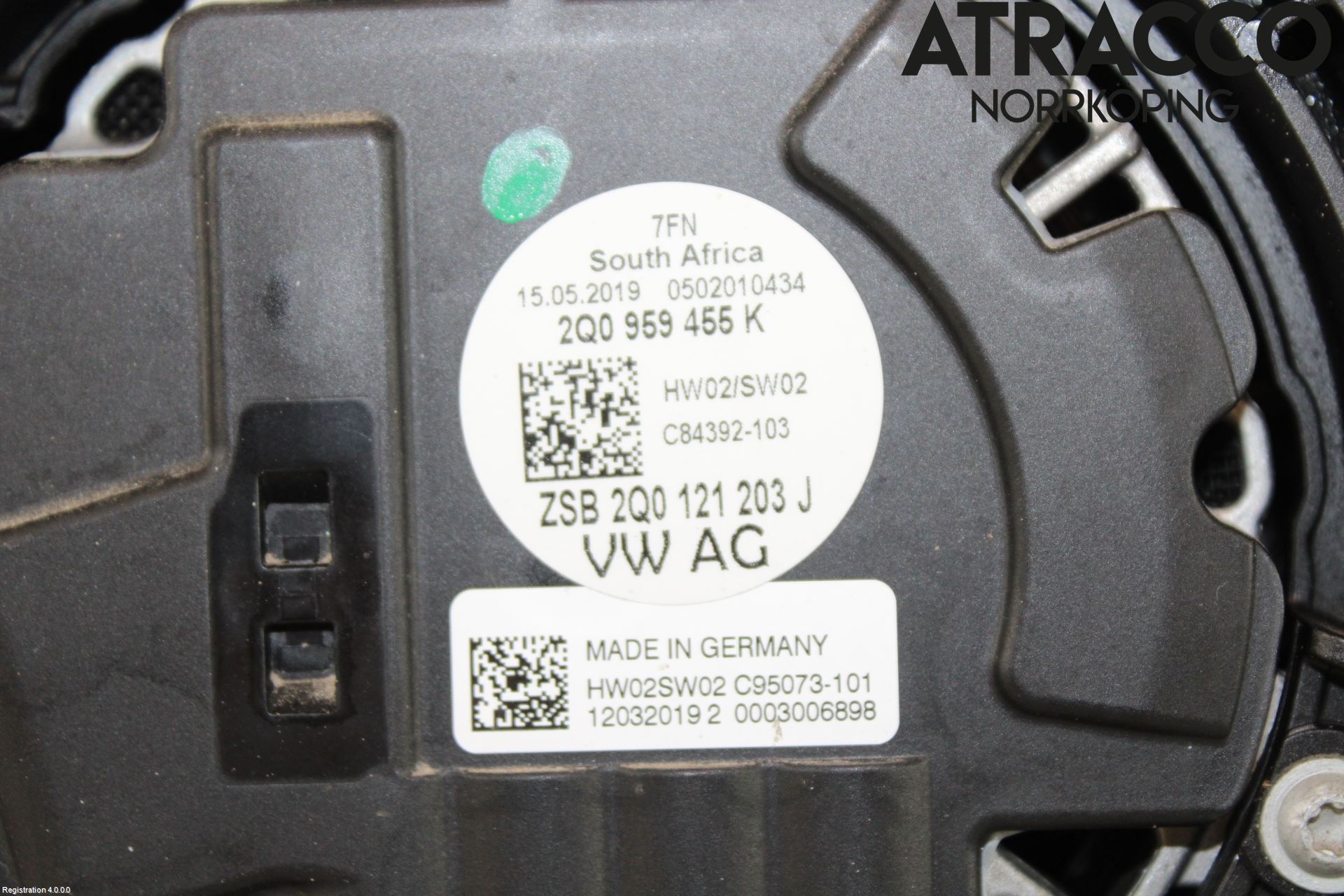 Volkswagen VW POLO VI 18->> Kjølevifte Elektrisk