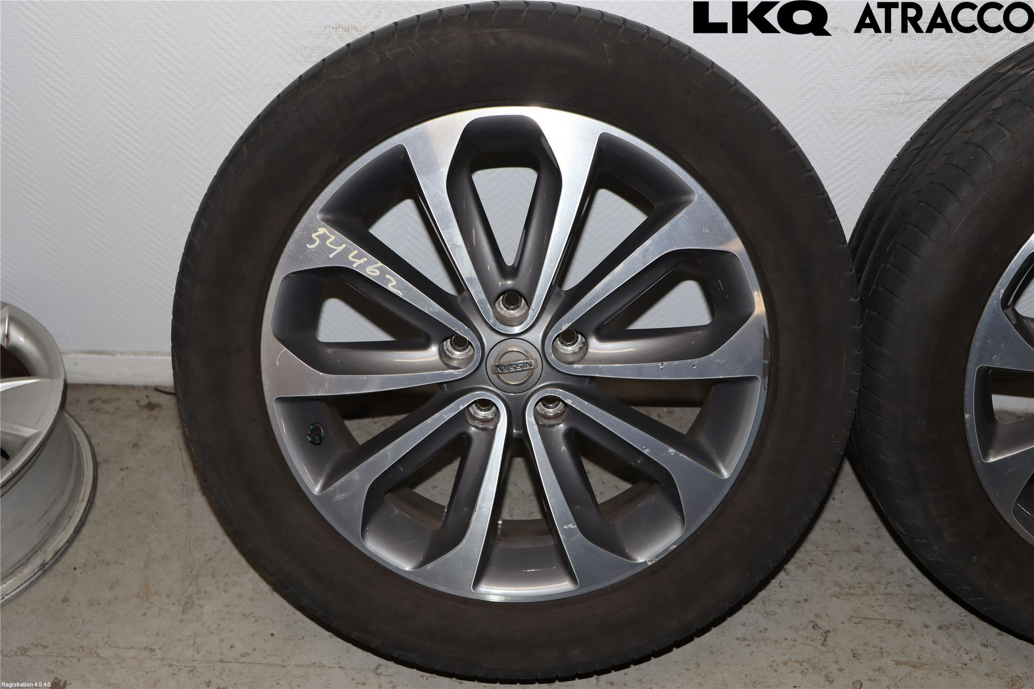 Nissan QASHQAI 10-14 Dekk Sommer På Alu Felg 4Stk