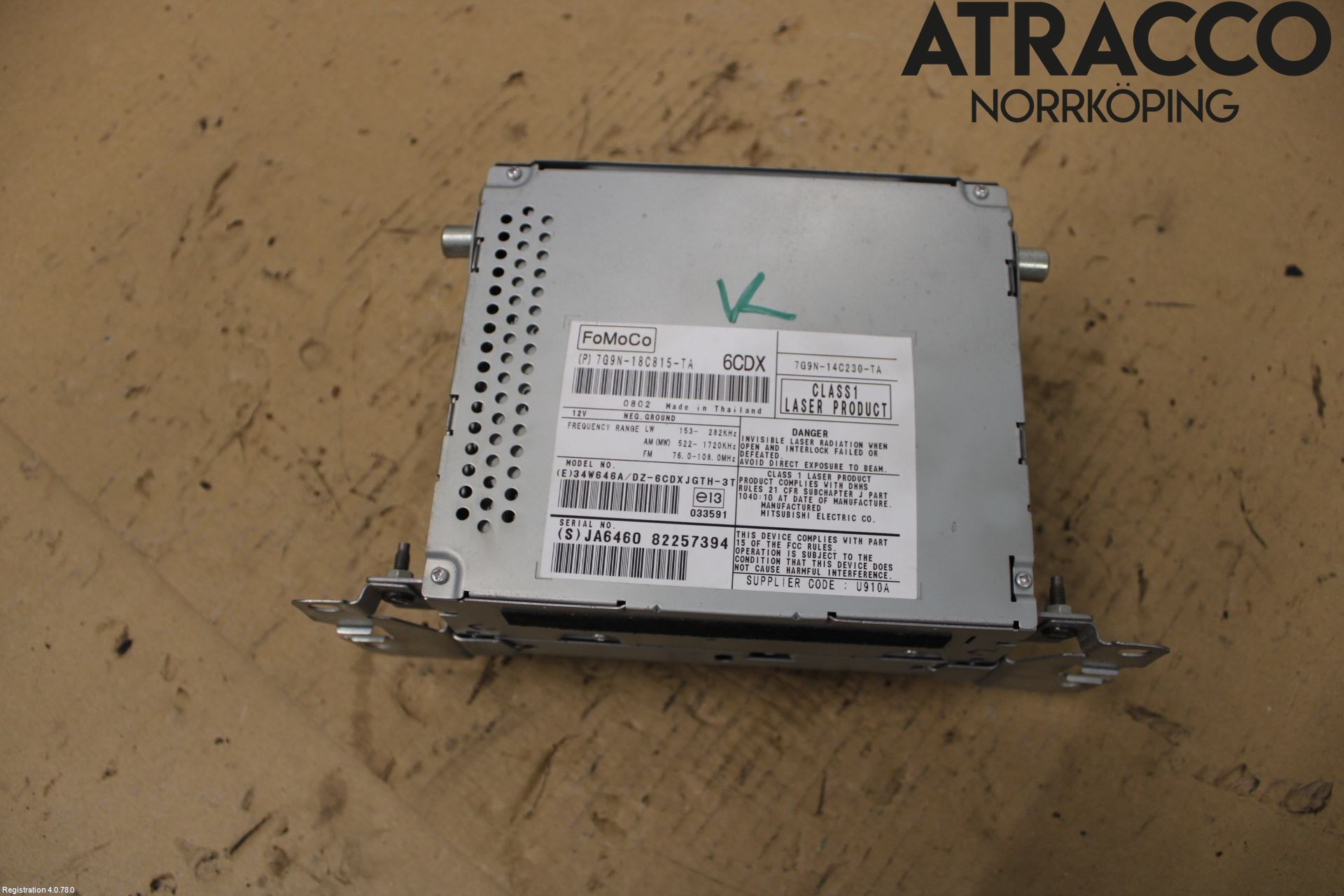 Jaguar XF 08-15 Stereo Radio Med Cd