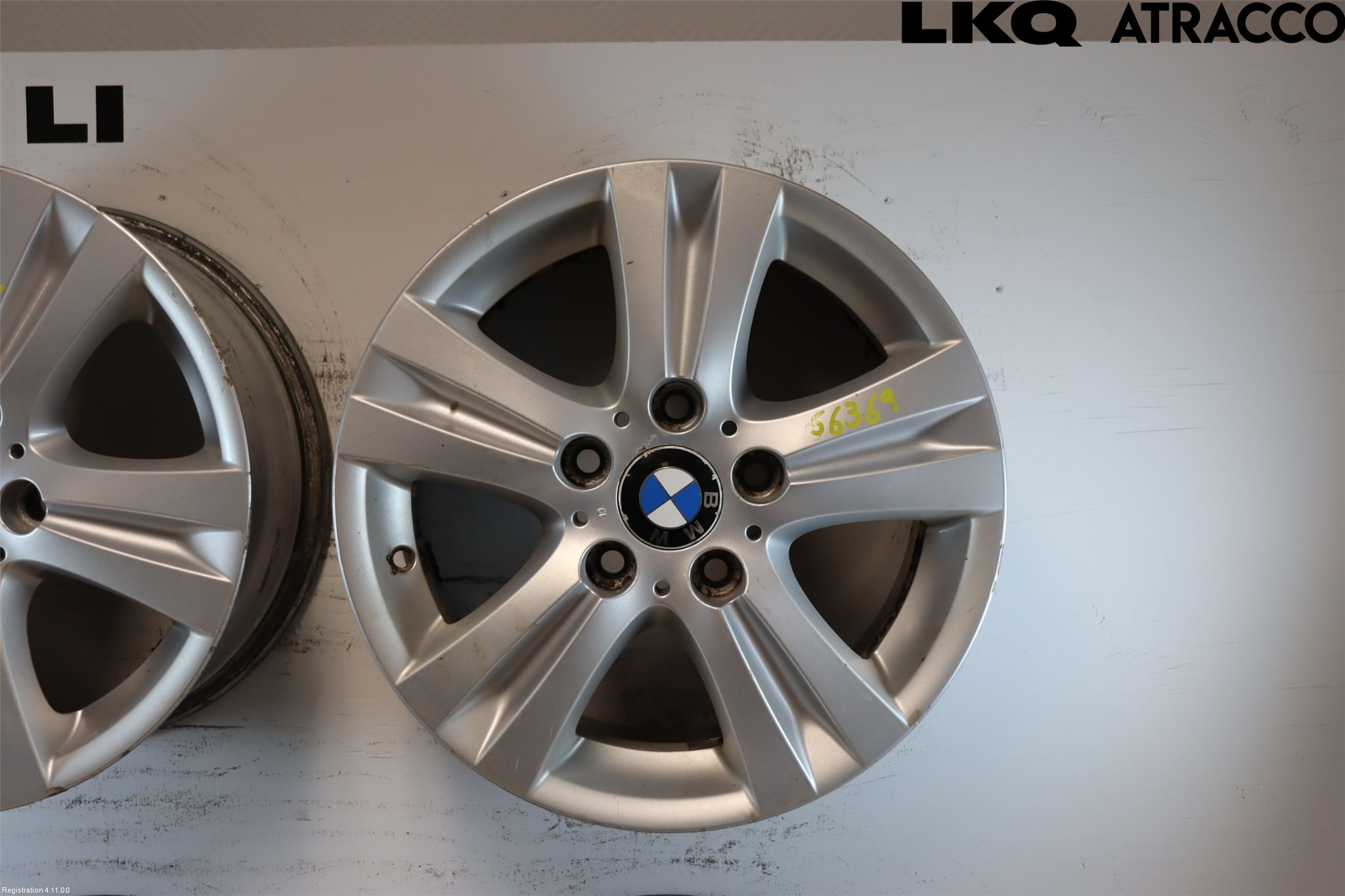 BMW 1 E87/81 5D/3D 03-11 Felg Aluminium Sett 4Stk