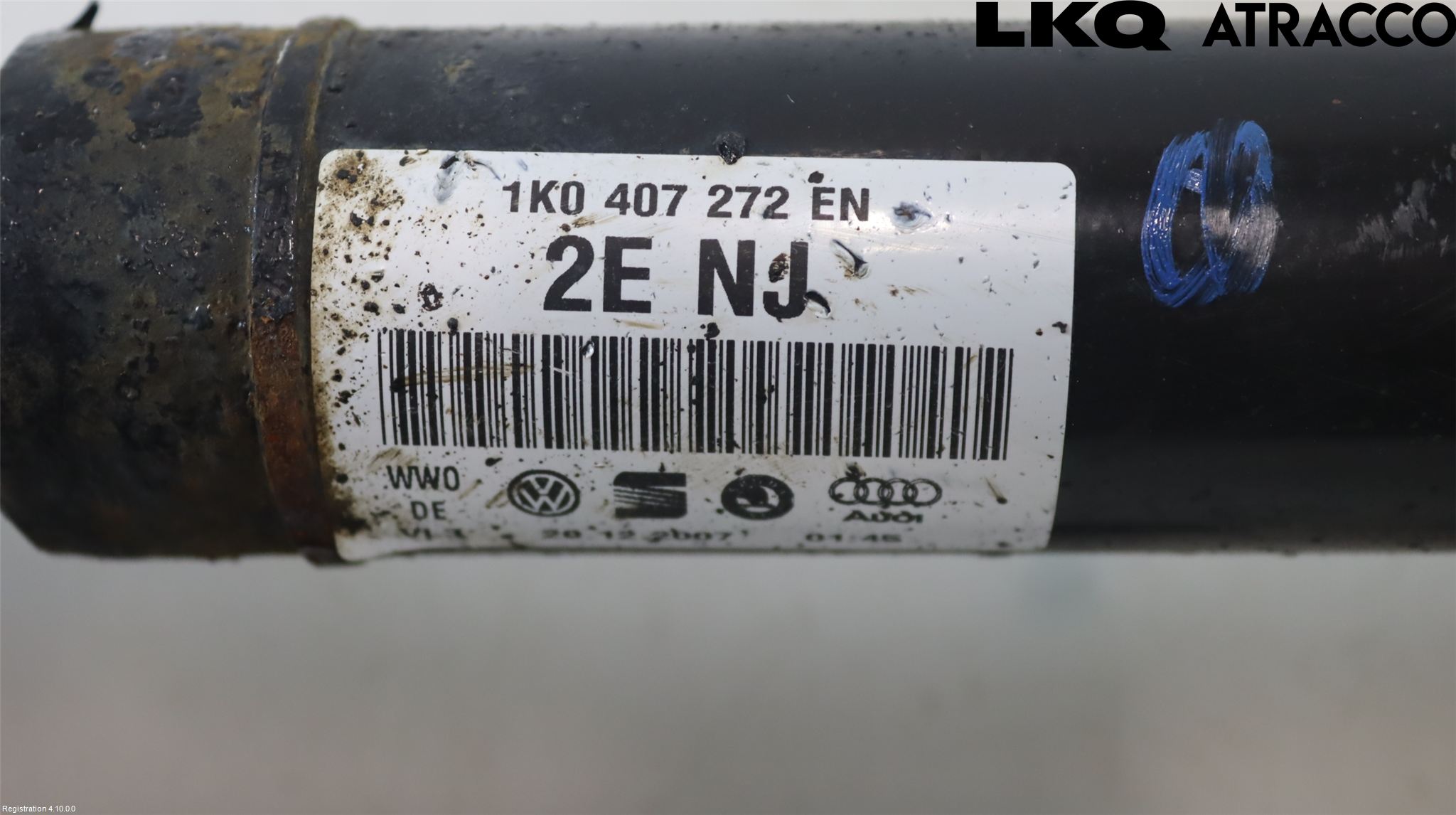 Volkswagen VW PASSAT 05-11 Drivaksel Foran Kompl Høyre
