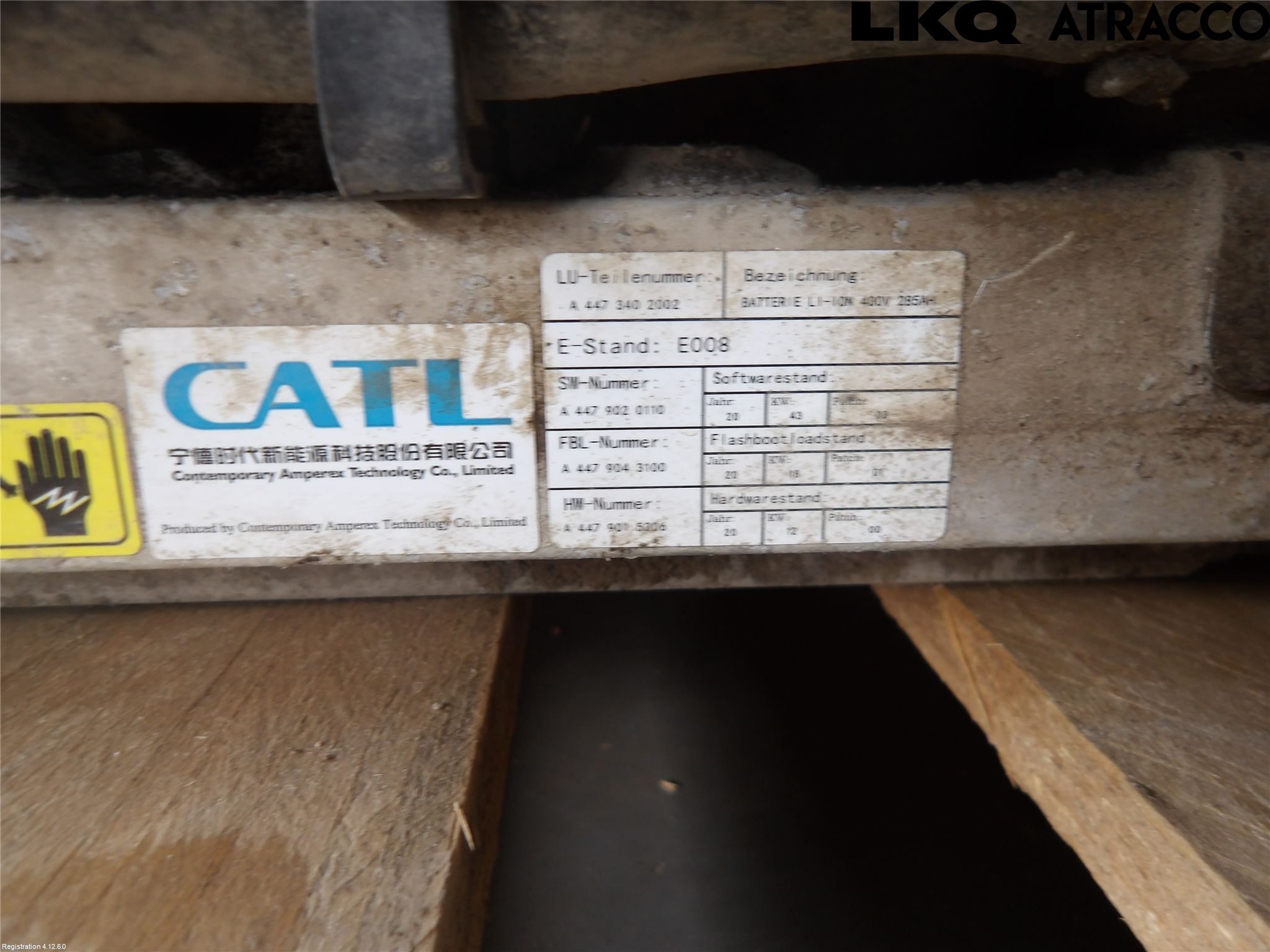 Mercedes-Benz MB VITO/V-KLASS (W640,W447,W448) 14- Hybrid Batteri