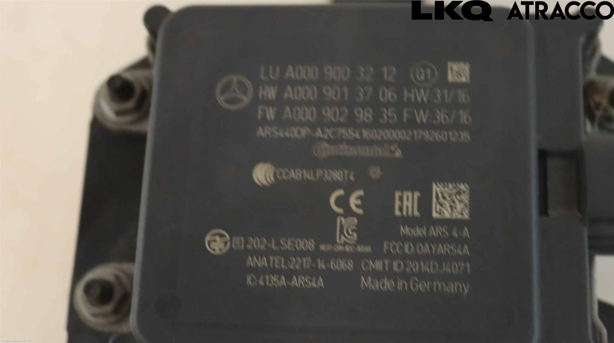 Mercedes-Benz MB S-KLASS (W222) 13-20 Sensor Fartsbegrensning