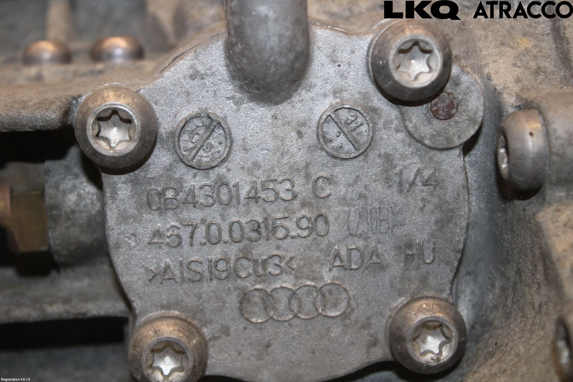 Audi A4/S4 08-11 Gearkasse 6 Trinn