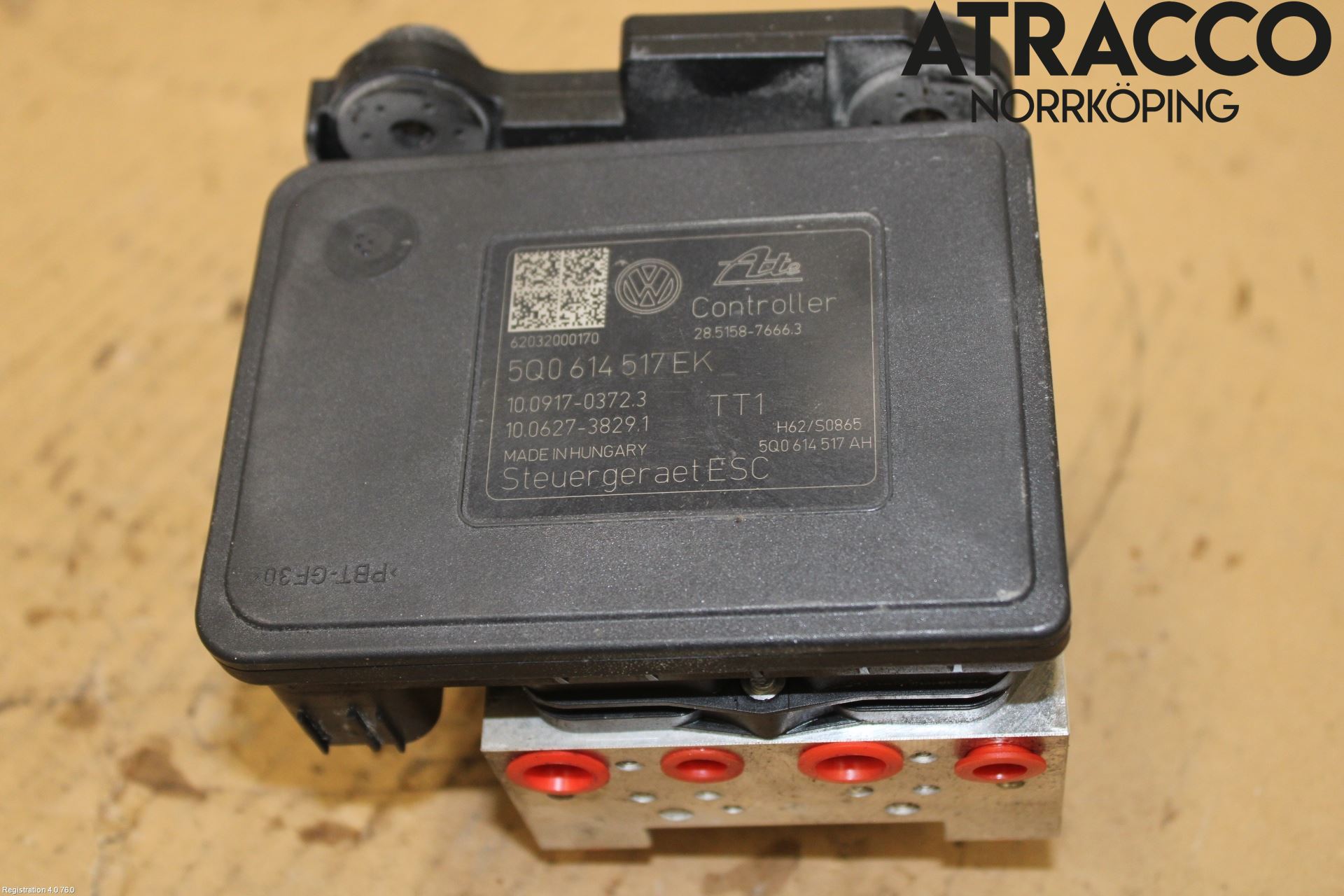 Volkswagen VW GOLF / E-GOLF VII 13-20 Abs Hydraulikkaggregat