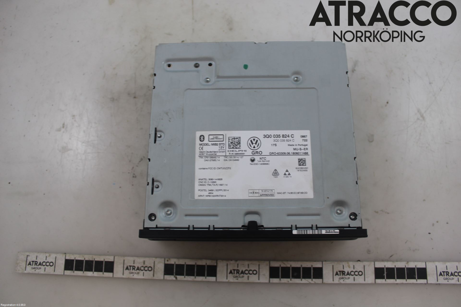 Volkswagen VW GOLF / E-GOLF VII 13-20 Stereo Radio Med Cd