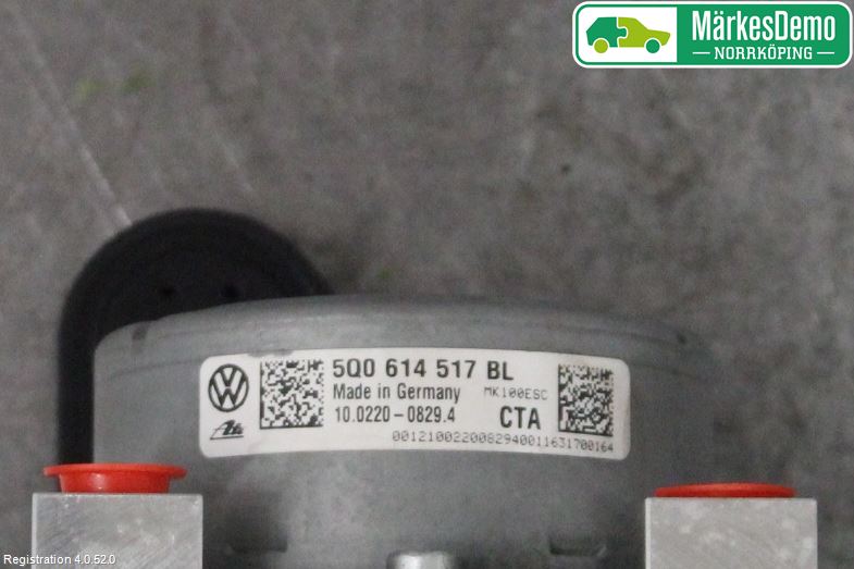 Volkswagen VW PASSAT 15-19 Abs Hydraulikkaggregat