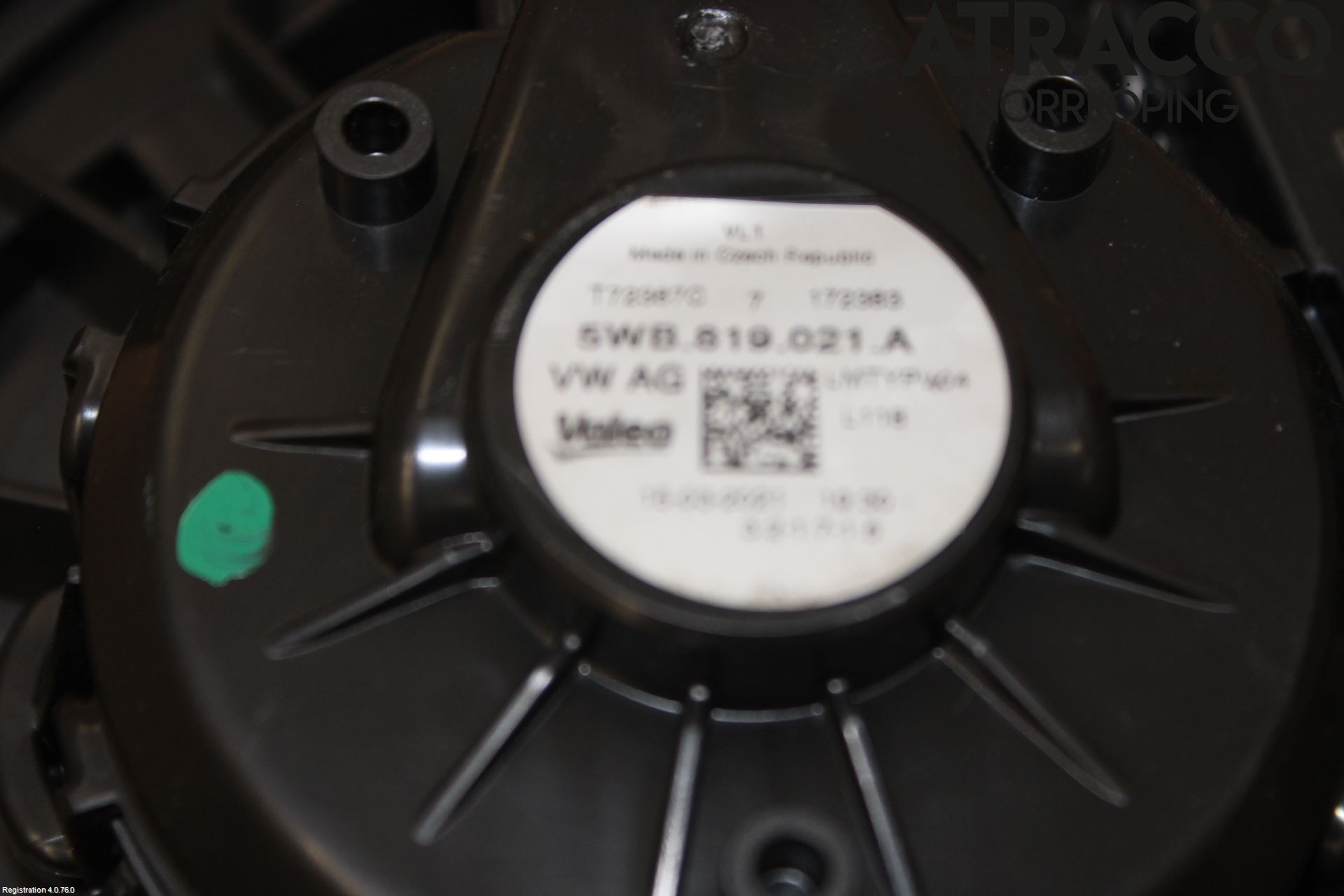 Volkswagen VW TIGUAN 16-24 Varmeapparat Viftemotor