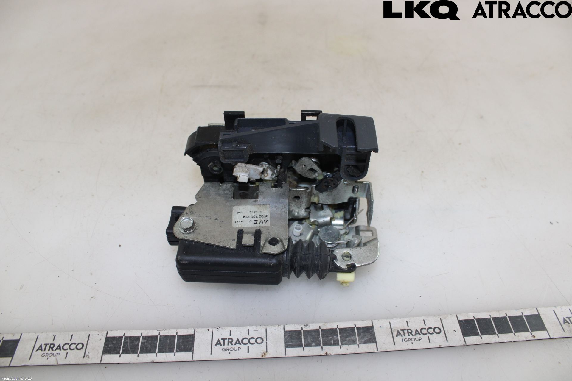 Dacia DUSTER 10-17 Dørlås - Låsekasse