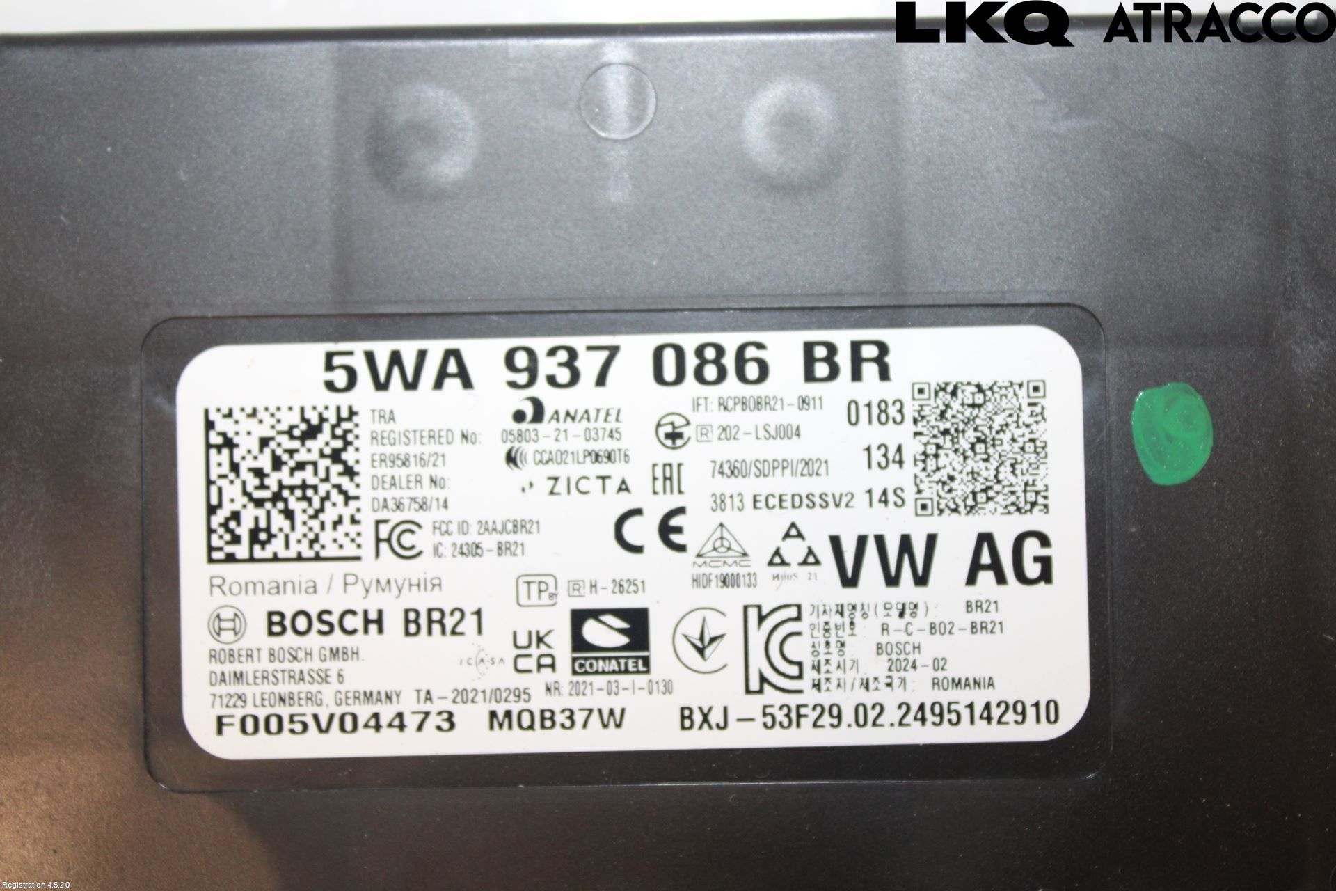 Seat LEON 20- Styreenhet Klima