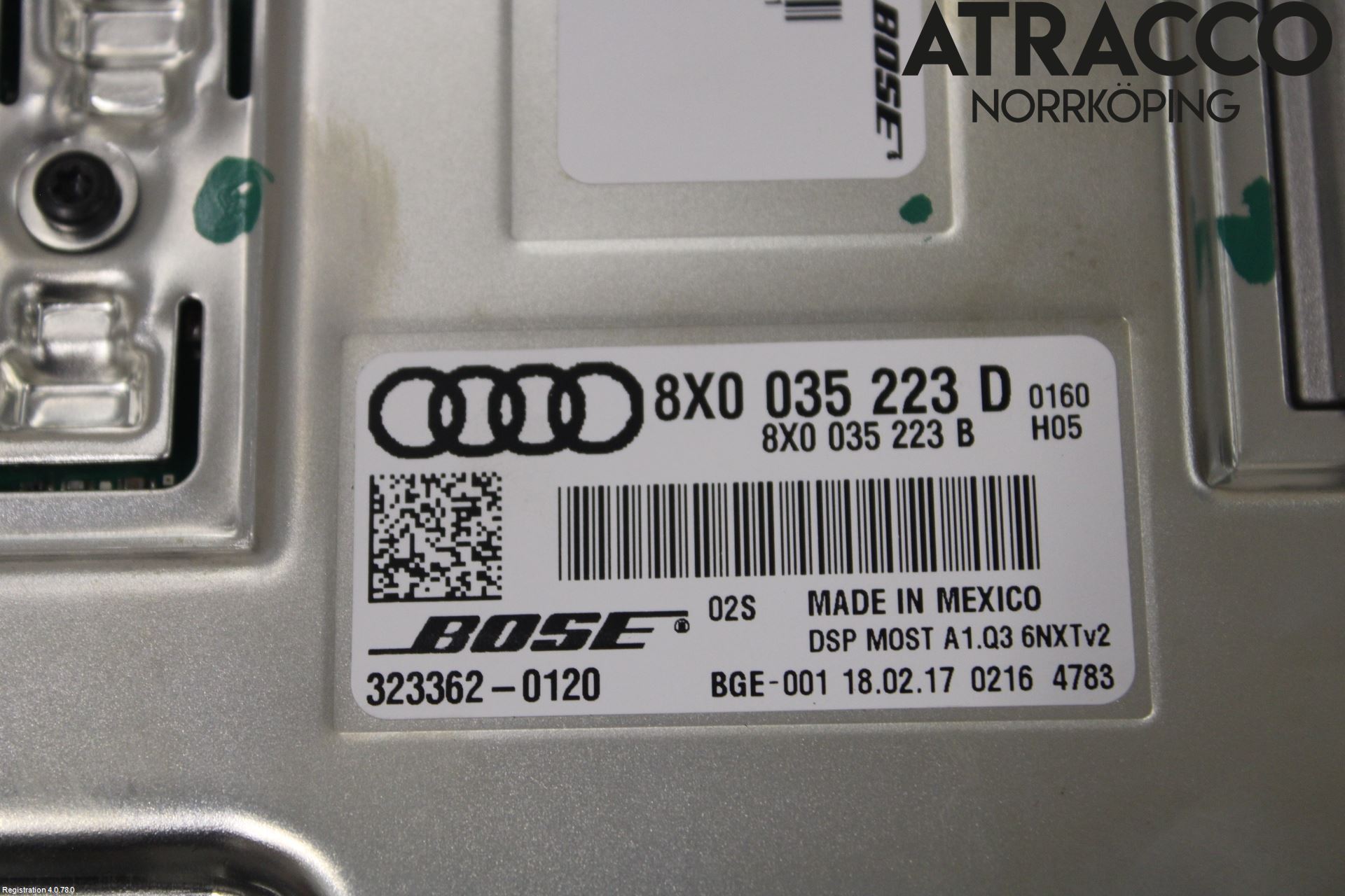 Audi A1/S1 11-18 Stereo Forsterker