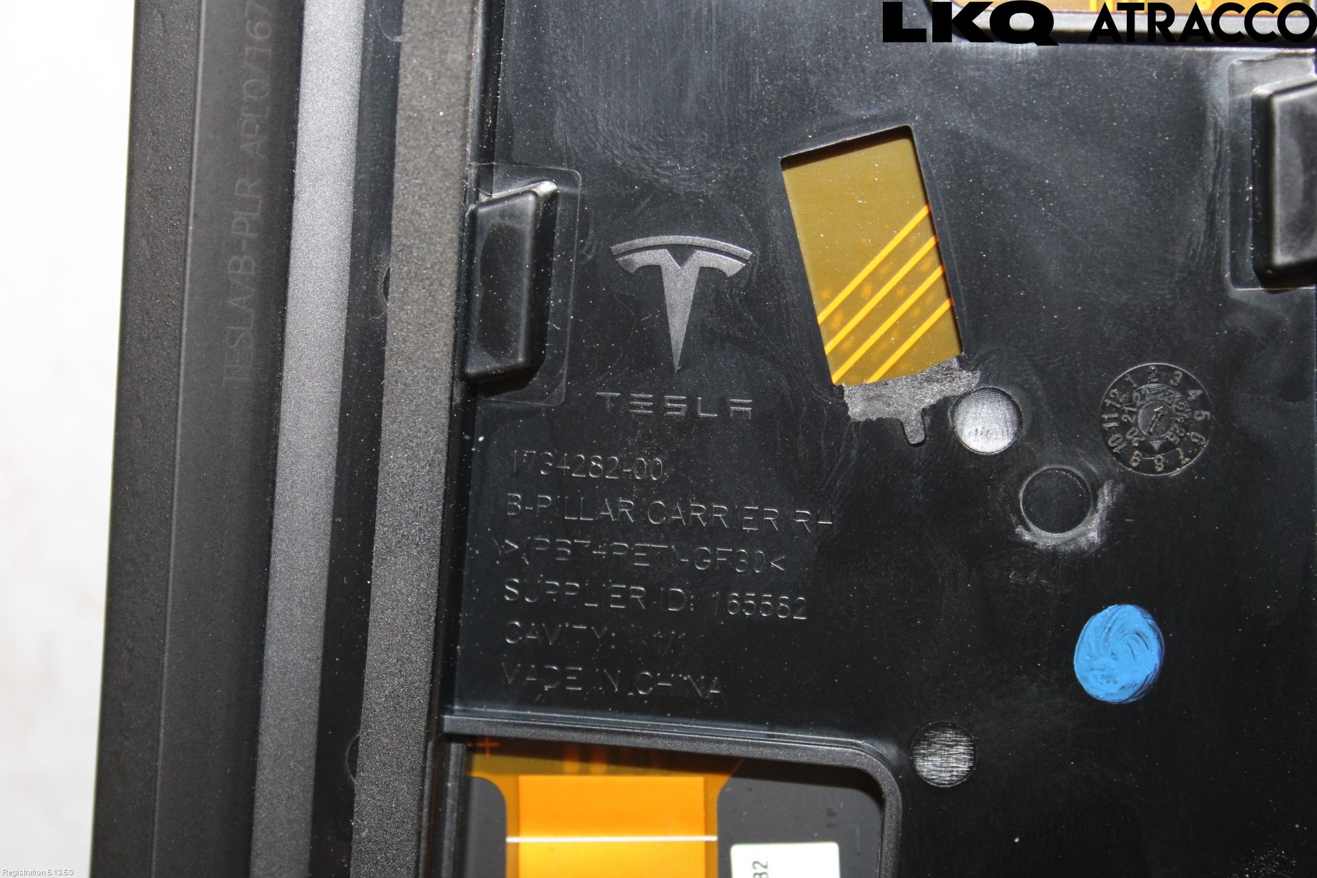 Tesla MODEL 3 17- Innr Deksel A-B-C Stolpe