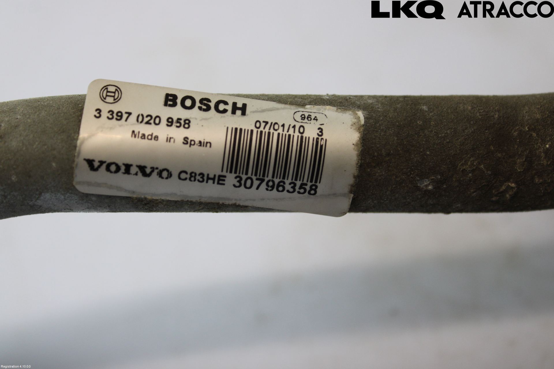 Volvo S80 07-13 Viskeroverføring Frontrute