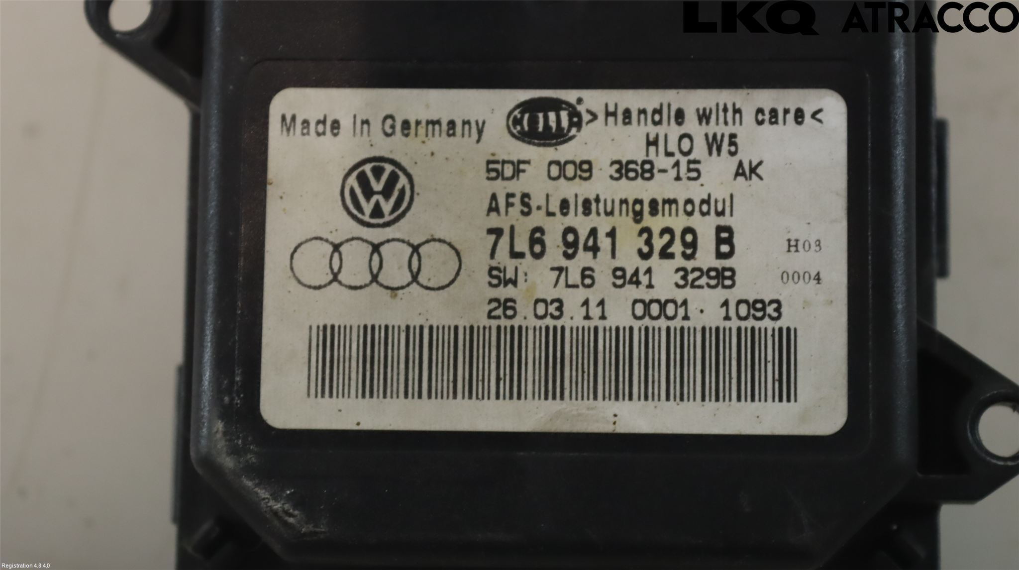Volkswagen VW GOLF VI 09-13 Styreenhet Xenon