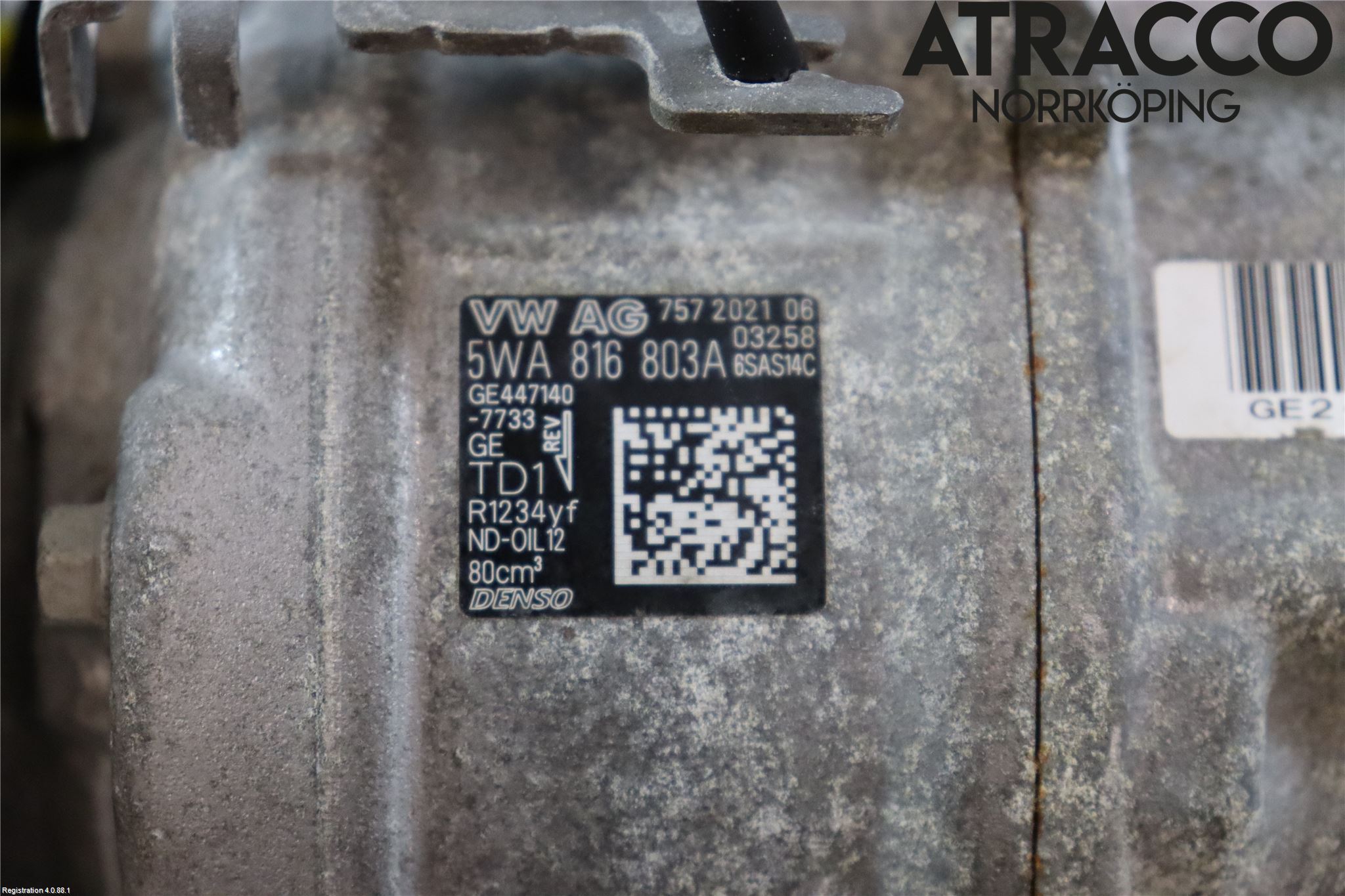 Audi Q3 F3 19- Varme Ac Kompressor