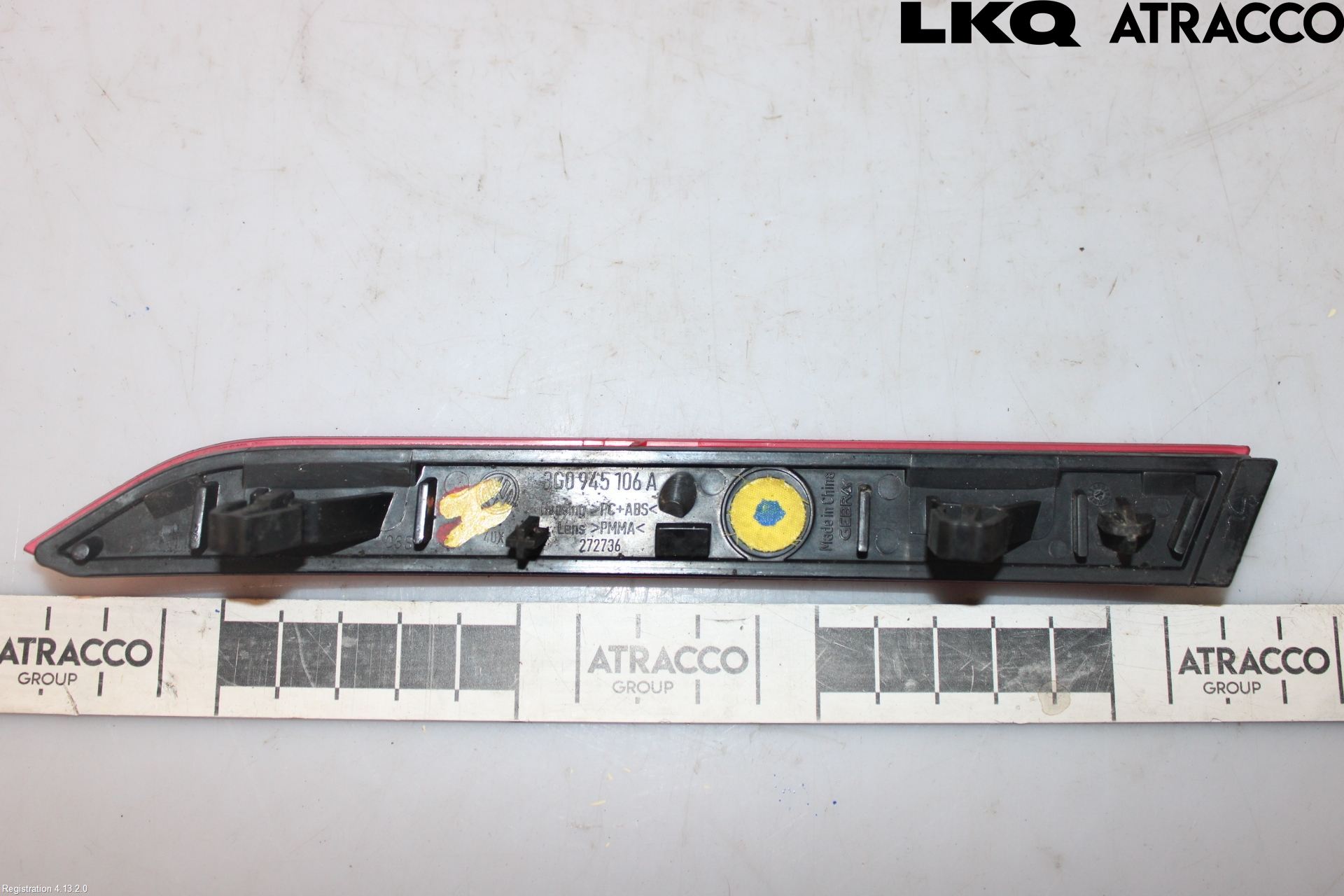Volkswagen VW PASSAT 15-19 Refleks Bak