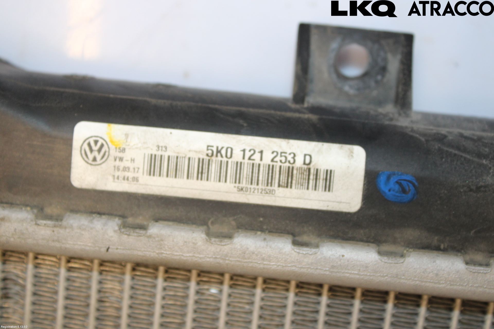 Volkswagen VW CADDY 16-20 Radiator Automat