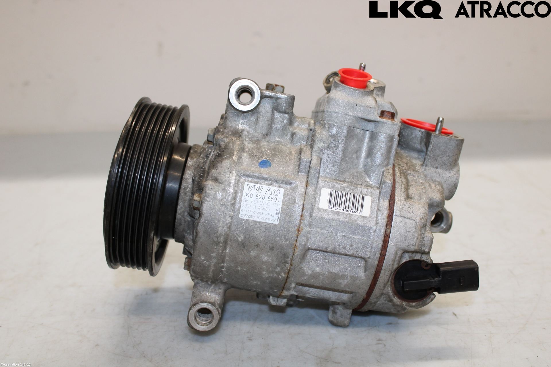 Volkswagen VW GOLF VI 09-13 Varme Ac Kompressor