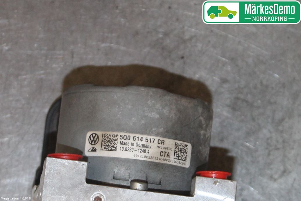 Volkswagen VW GOLF / E-GOLF VII 13-20 Abs Hydraulikkaggregat
