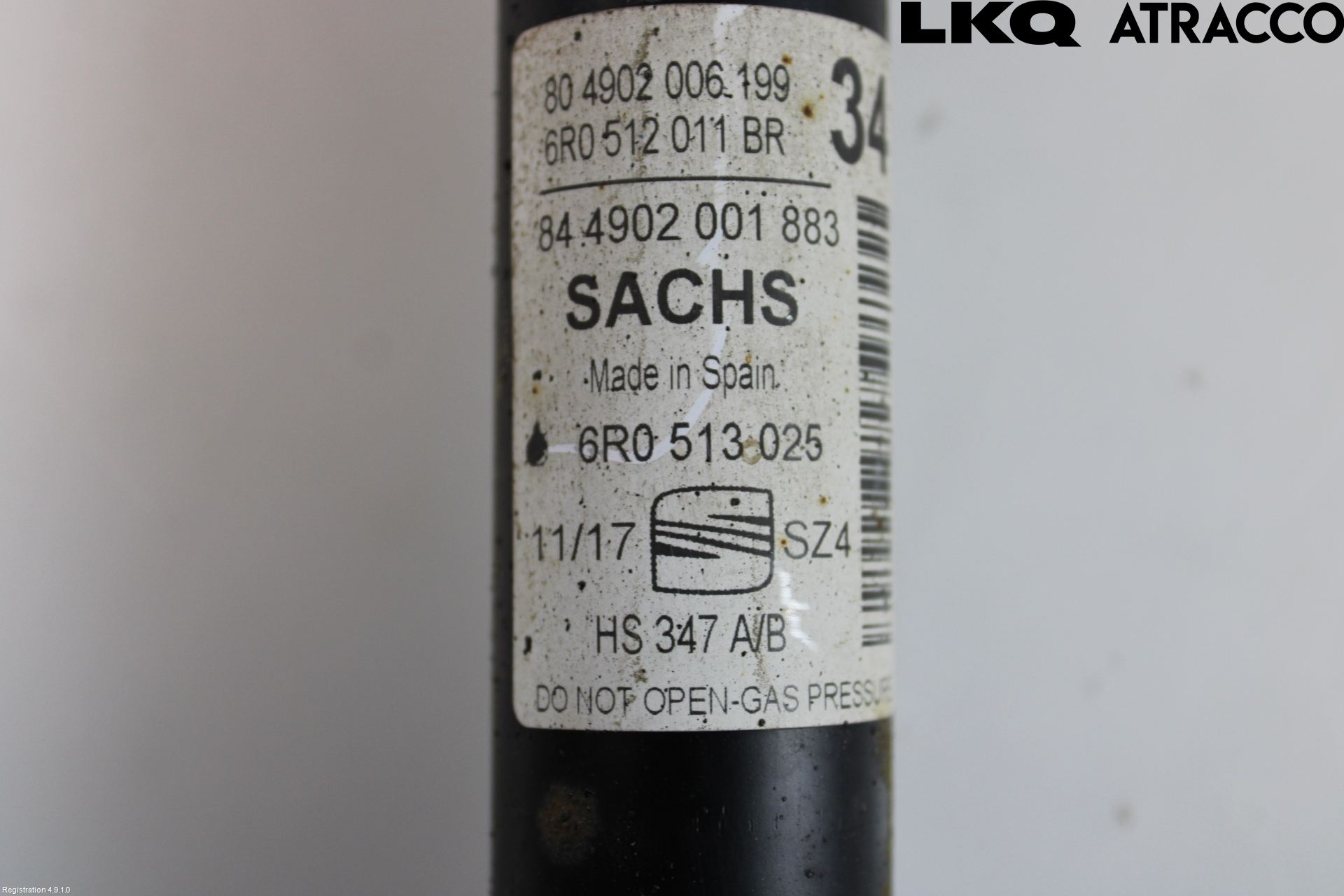 Seat IBIZA IV 08-16 Støtdemper Bak