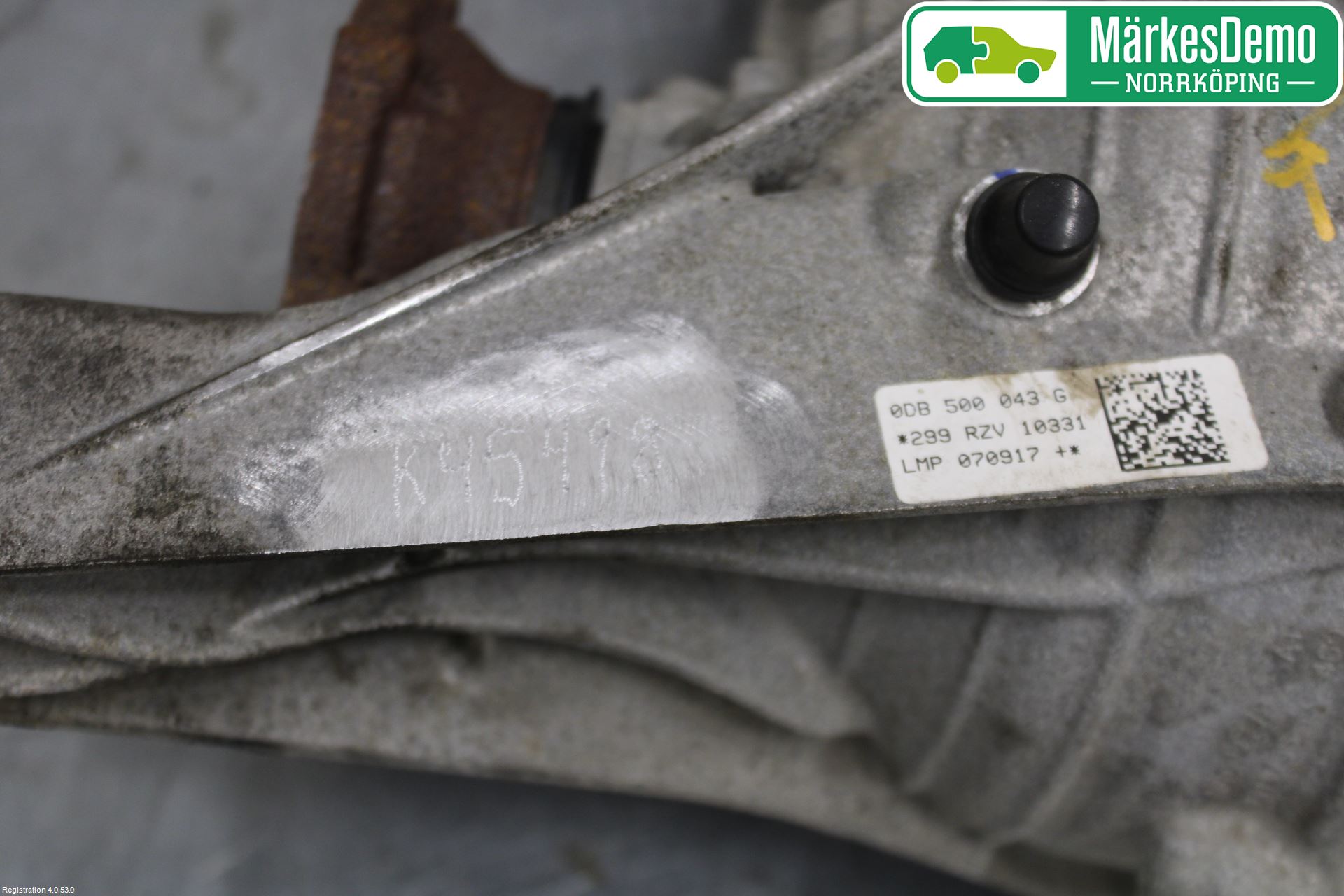 Audi A4/S4 B9 16-19 Bakaksel Kardang Bak -Diff