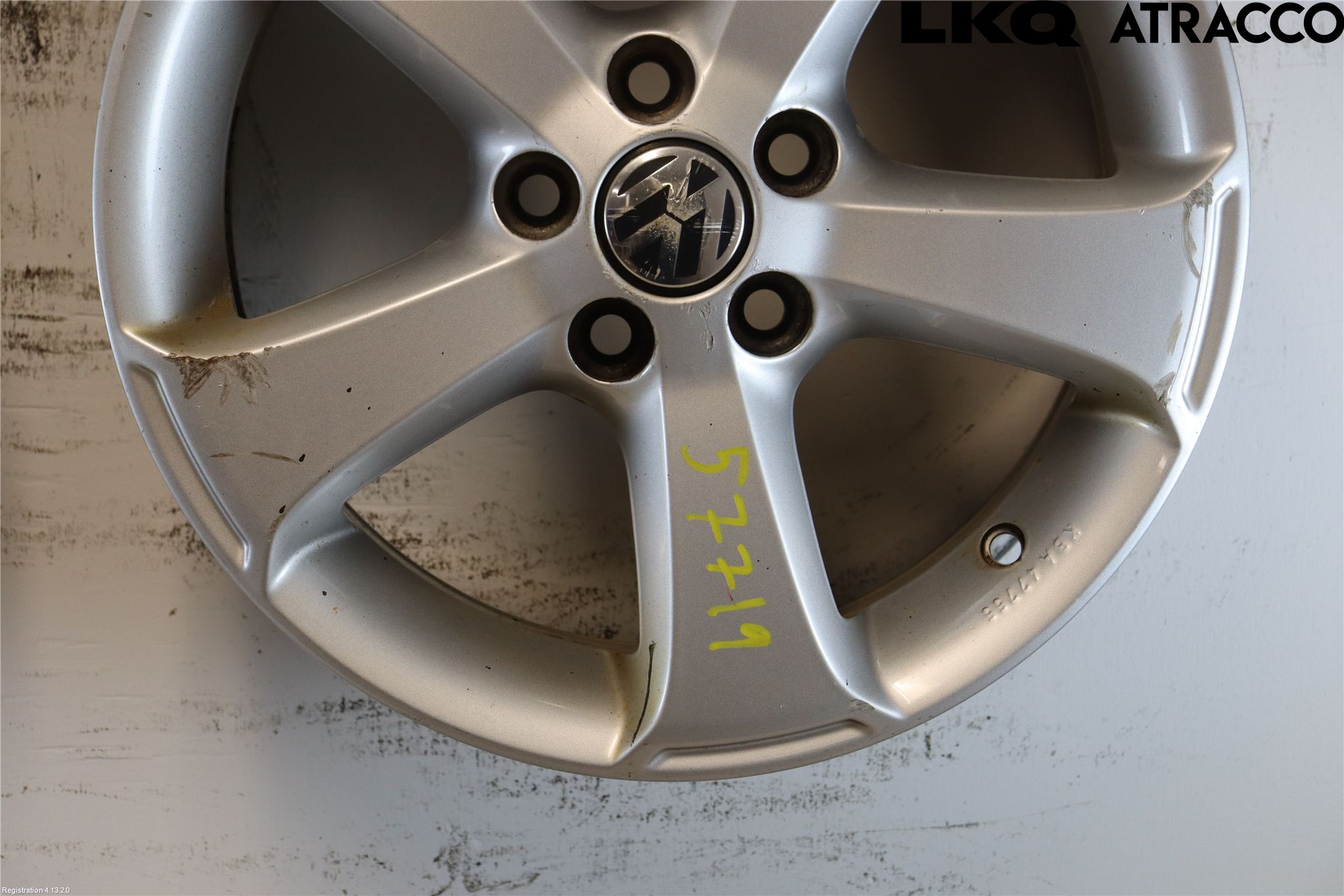 Skoda FABIA 07-14 Felg Aluminium Sett 4Stk