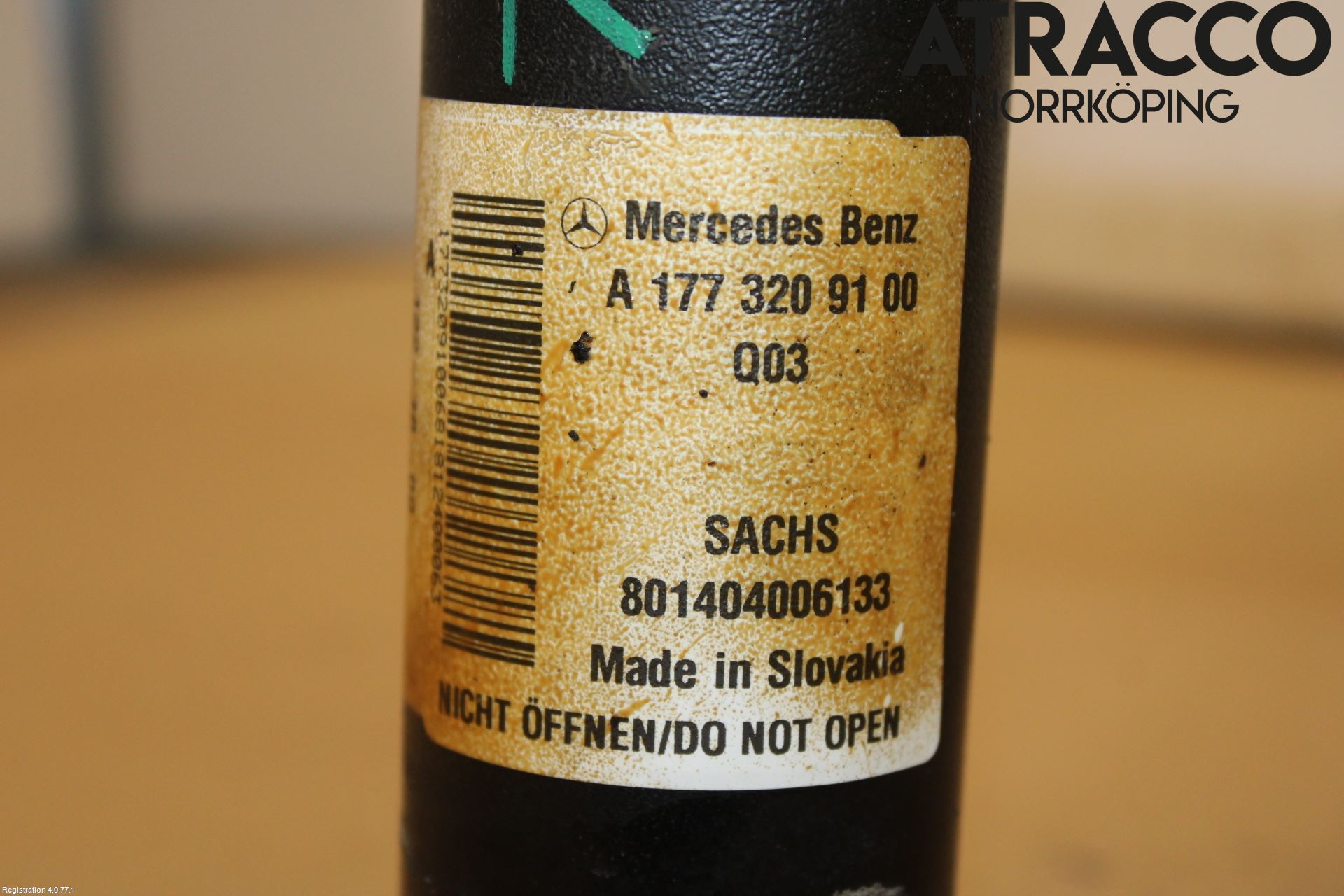 Mercedes-Benz MB A-KLASS (W177) 18- Fjærbein Foran Venstre