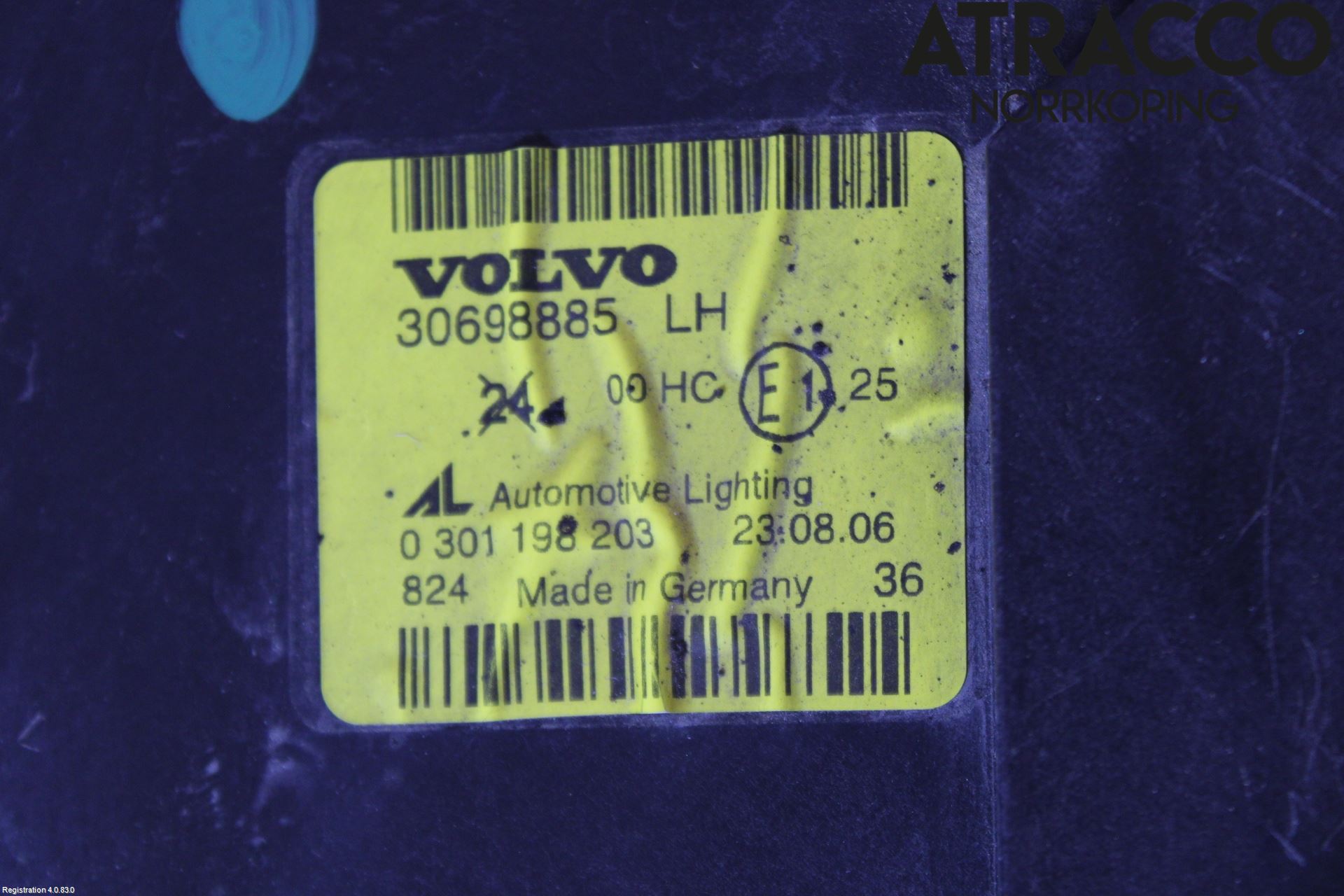 Volvo V50 04-07 Frontlykt Venstre