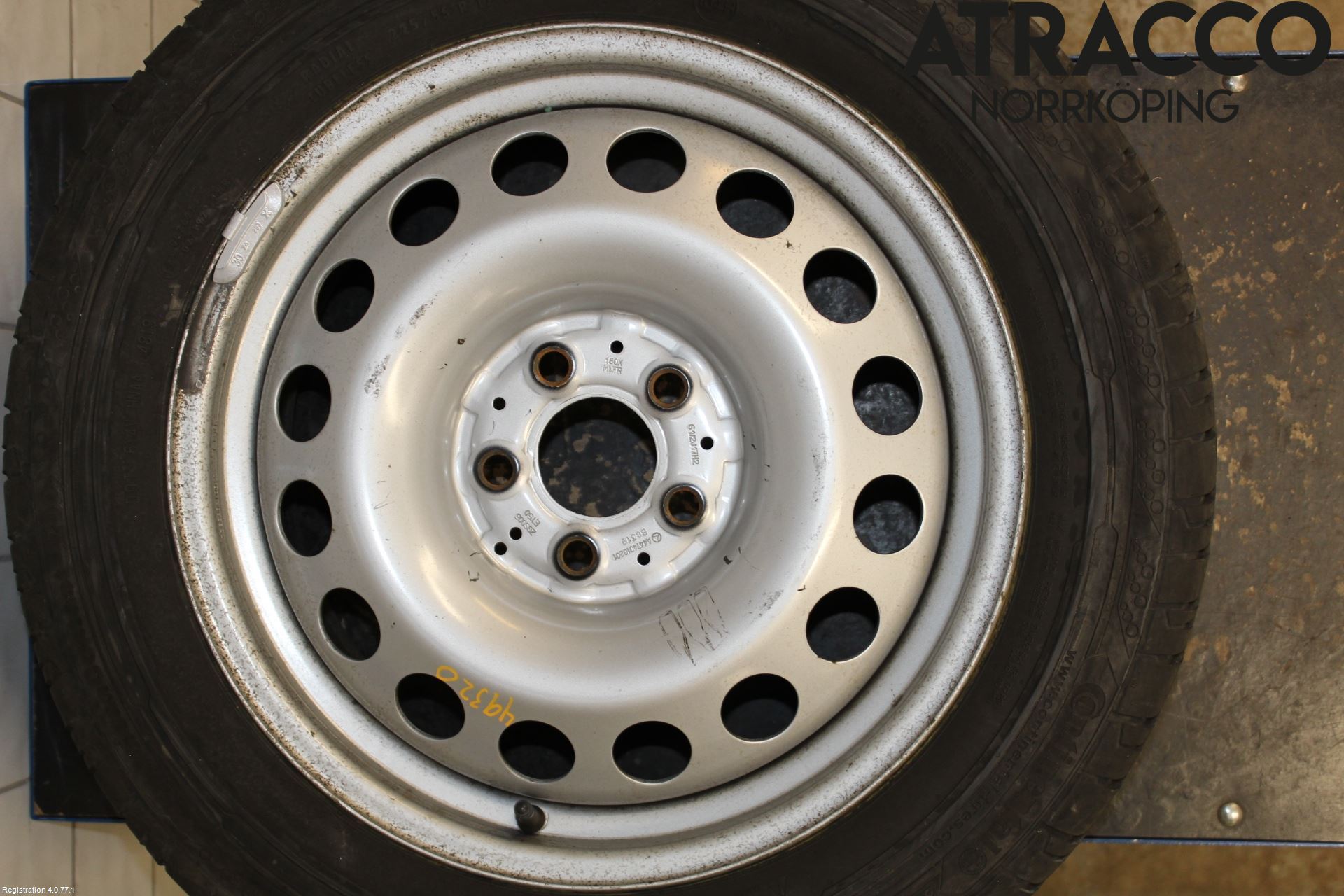 Mercedes-Benz MB VITO/V-KLASS (W640,W447,W448) 14- Dekk Sommer På Stål Felg 4Stk